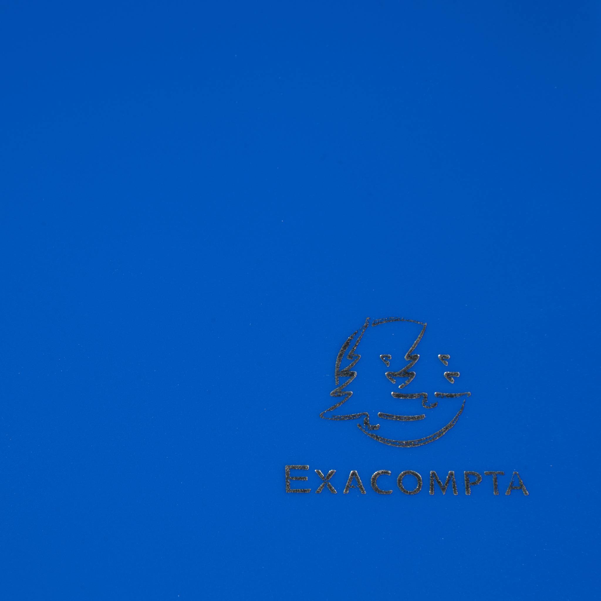 Exacompta 30x Sammelmappe +Gummizug 3 Klappen PP 400µ Eco A4 Blau 55902E