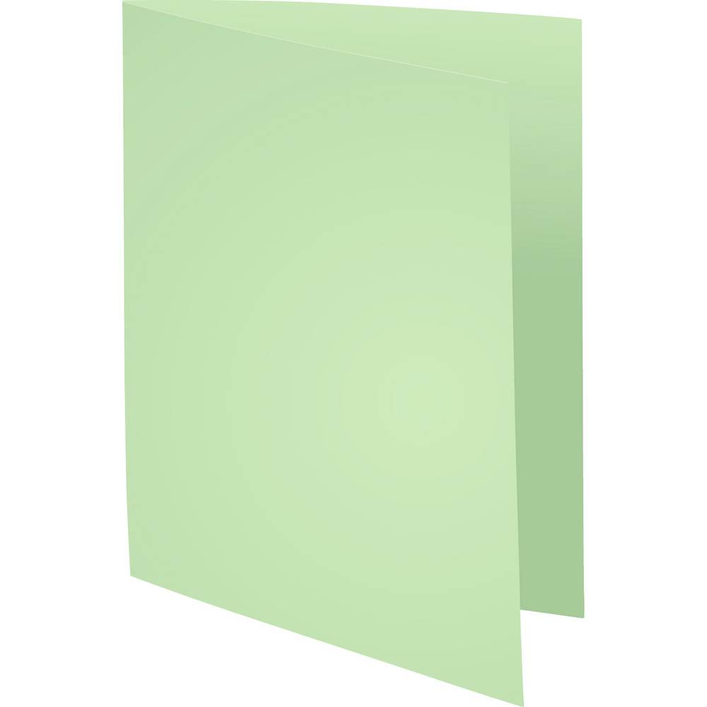 Exacompta 5x Pack 100 Aktendeckeln Recycling 220g A4 - Giftgrün - 410004E