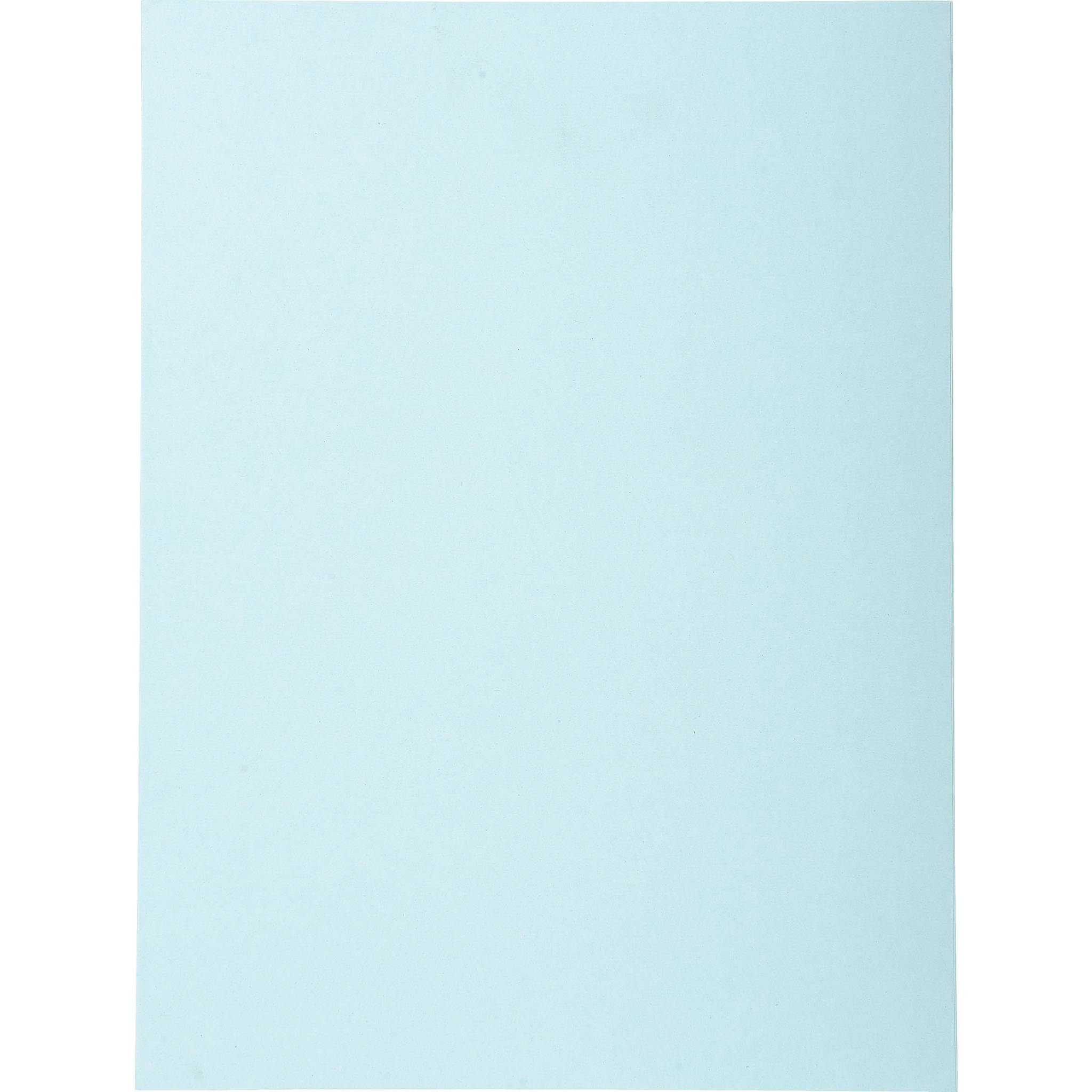 Exacompta 5x Pack 100 Aktendeckeln Recycling 220g A4 - Hellblau - 410006E