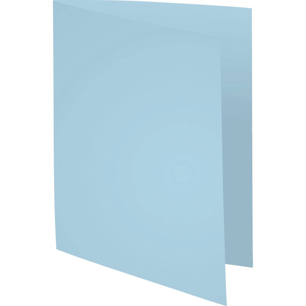 Exacompta 5x Pack 100 Aktendeckeln Recycling 220g A4 - Hellblau - 410006E