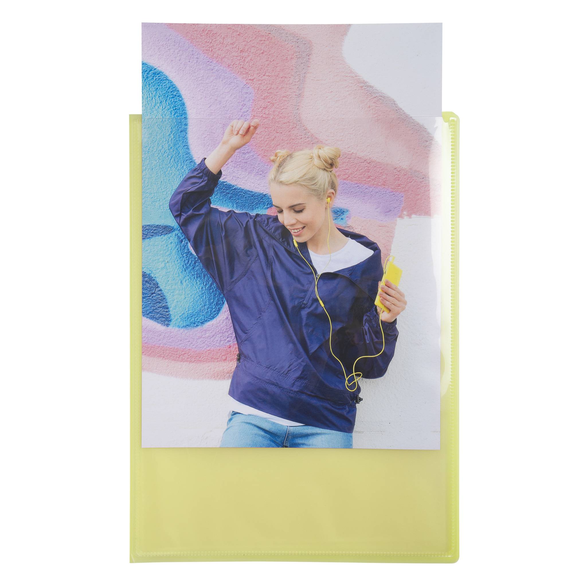 Exacompta 10x Sichtmapppen A4, PP, 40 Hüllen, Kreacover Pastell, sortiert, 5849E