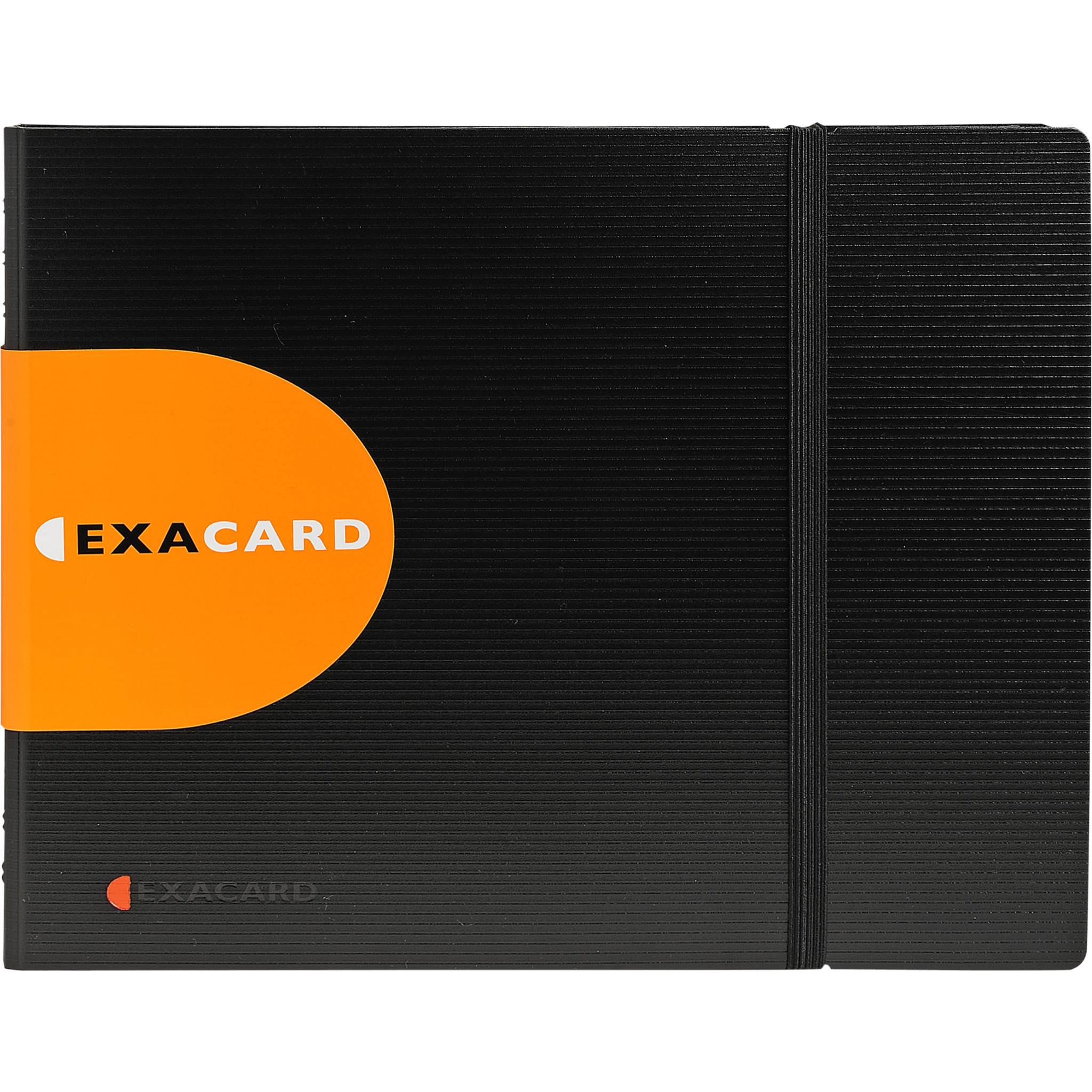 Exacompta 5x Visitenkartenbuch 20 Hüllen 240 Karten 20x25cm Schwarz 75134E