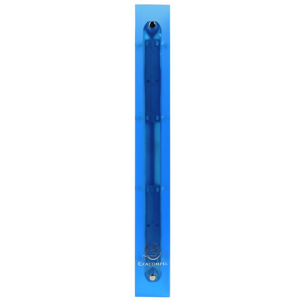 Exacompta 10x Ringbuch PP 700µ + 4 Ringen 30mm, Rücken 40mm, A4, Türkis, 51262E
