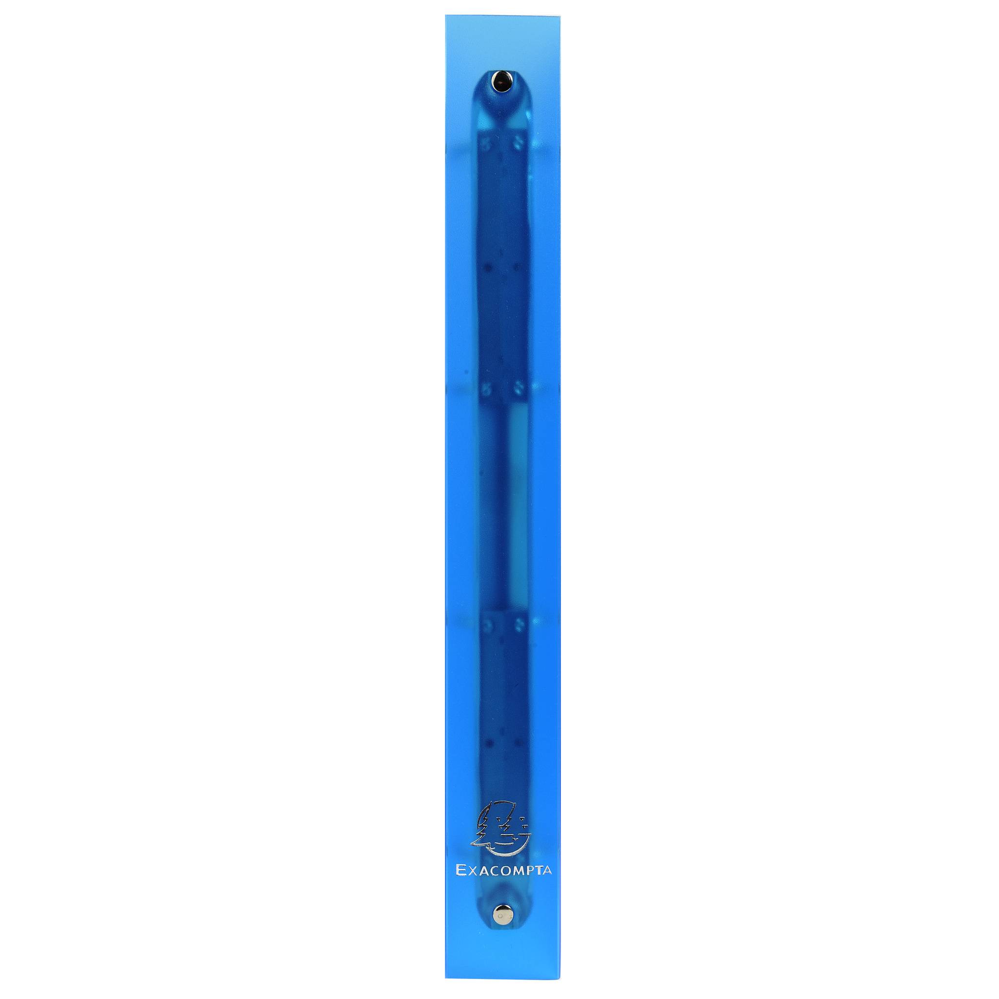 Exacompta 10x Ringbuch PP 700µ + 4 Ringen 30mm, Rücken 40mm, A4, Türkis, 51262E