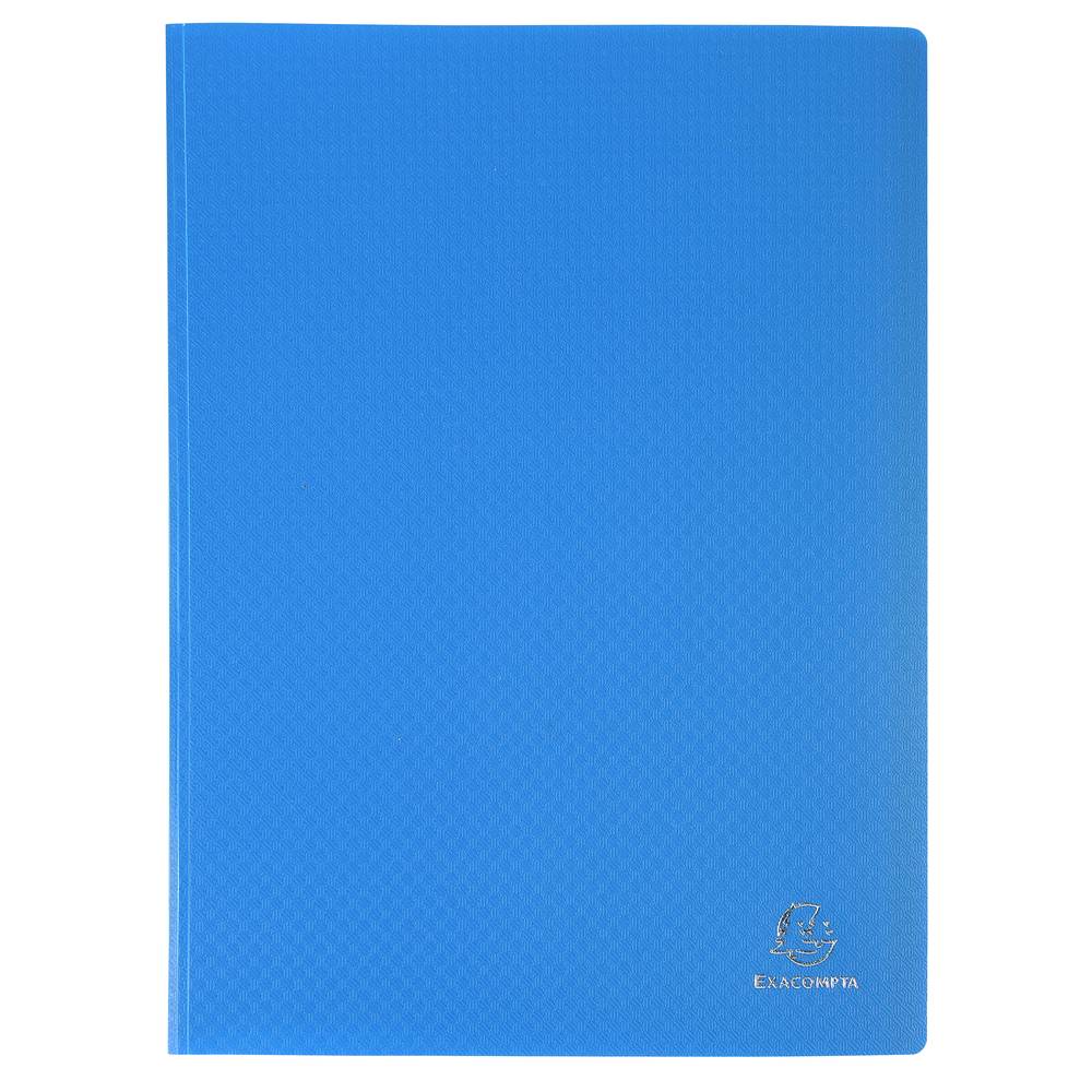 Exacompta 10x Sichtmappe PP 500µ 50 glatten Hüllen transluzent A4 sortiert 8850E
