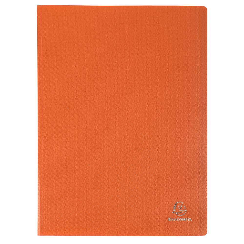 Exacompta 10x Sichtmappe PP 500µ 50 glatten Hüllen transluzent A4 sortiert 8850E