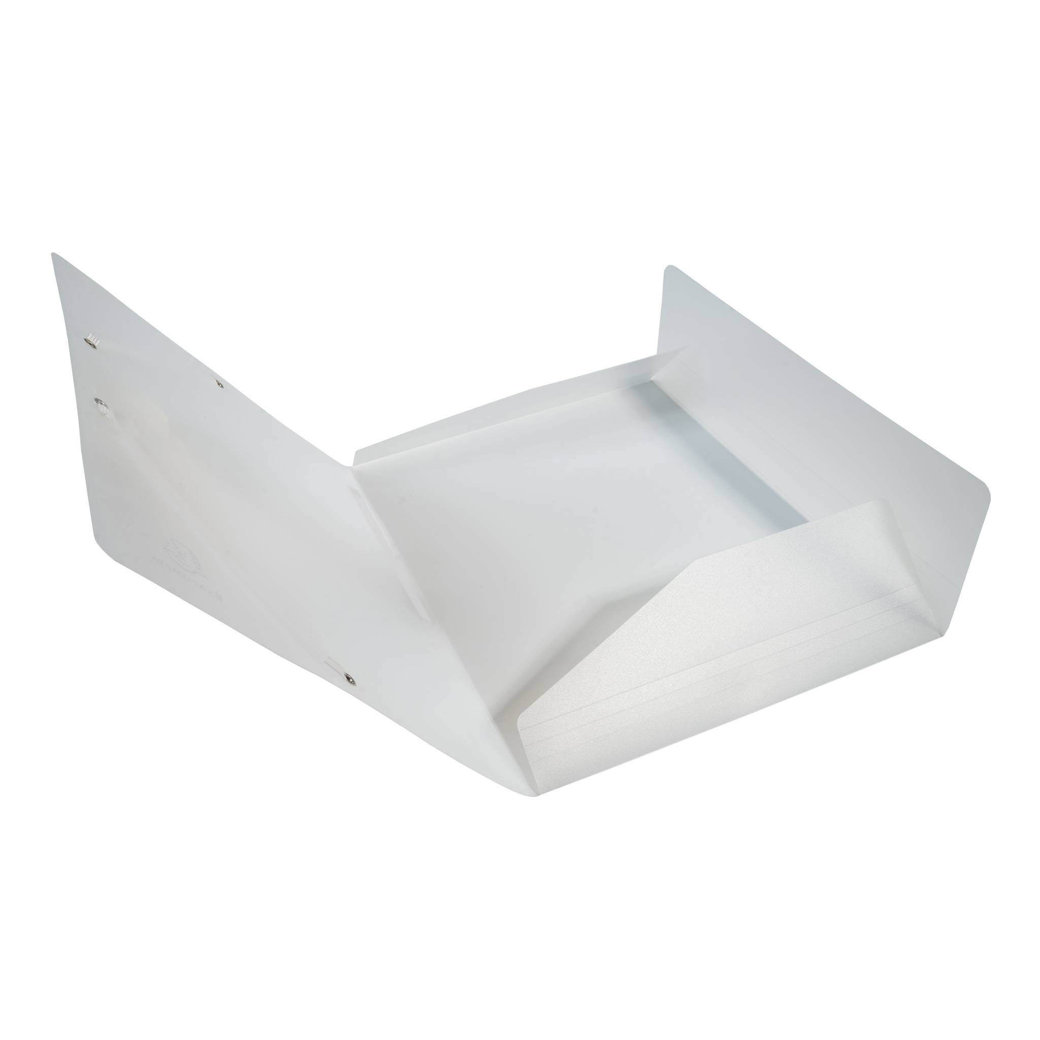 Exacompta 30x Sammelmappe +3 Klappen Gummizug PP 500µ A4 Transparent 55860E