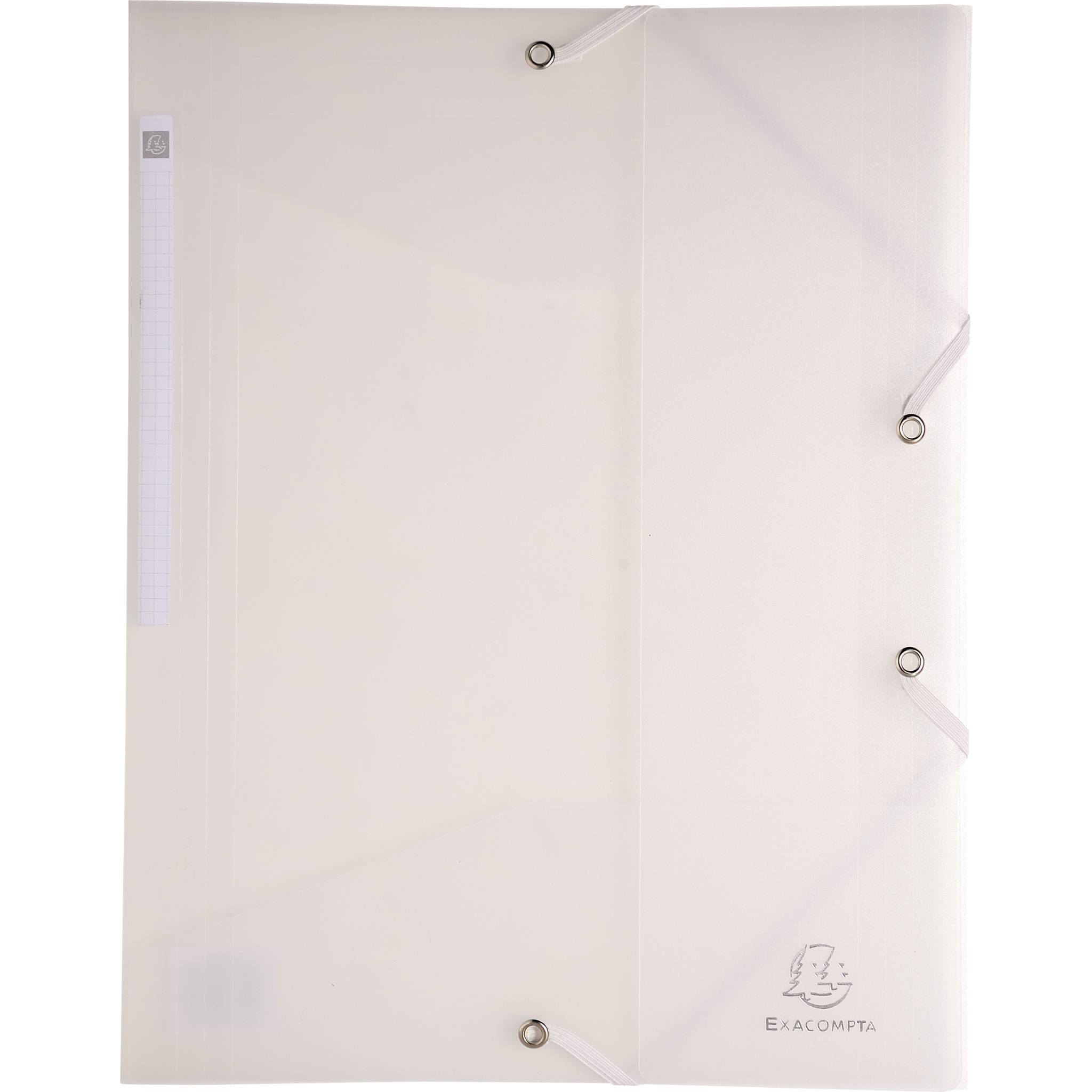 Exacompta 30x Sammelmappe + 3 Klappen, Gummizug PP 500µ , A4, sortiert, 55879E