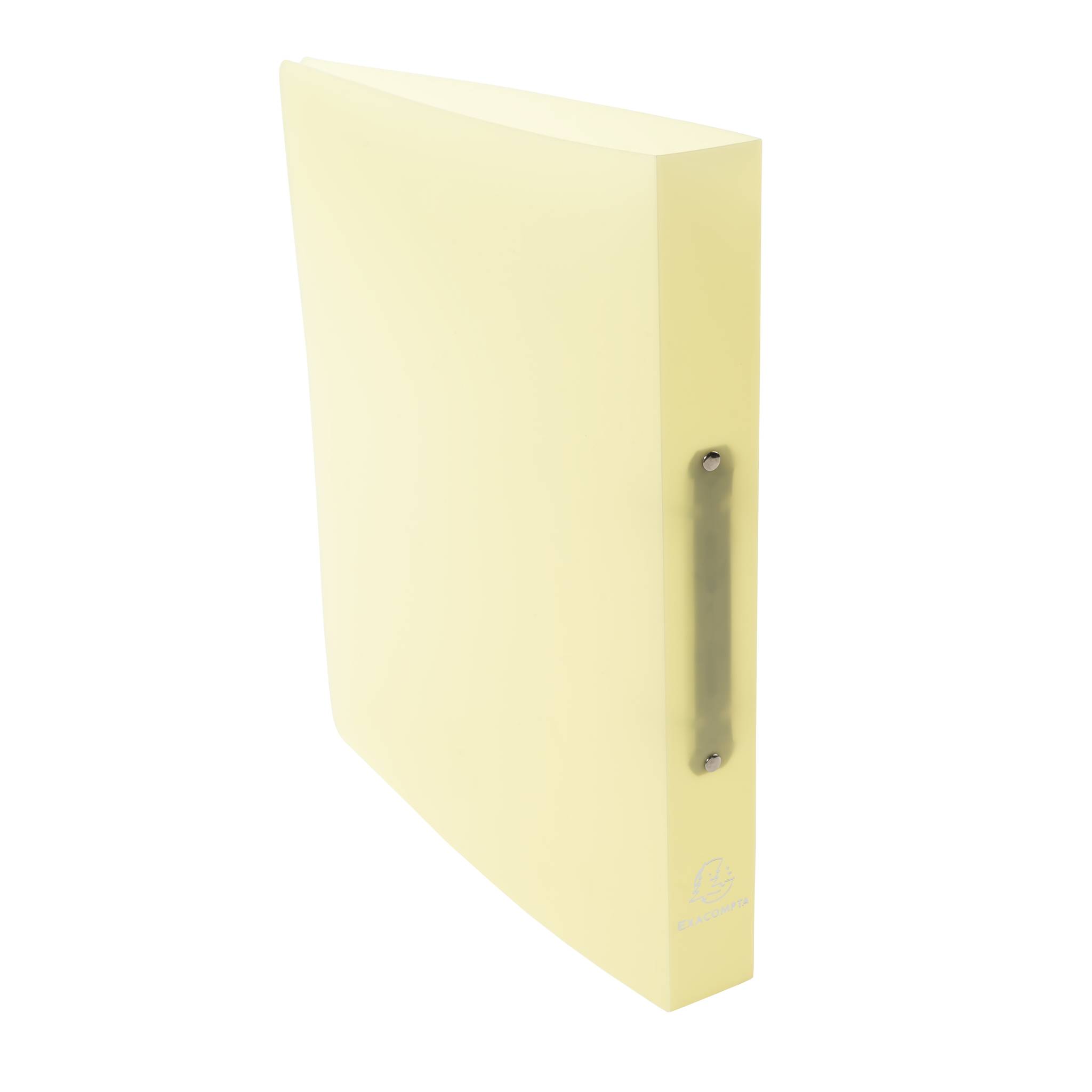 Exacompta 15x Ringbuch A4 Maxi Polypropylen + 2 Ringen 30mm, sortiert, 54970E