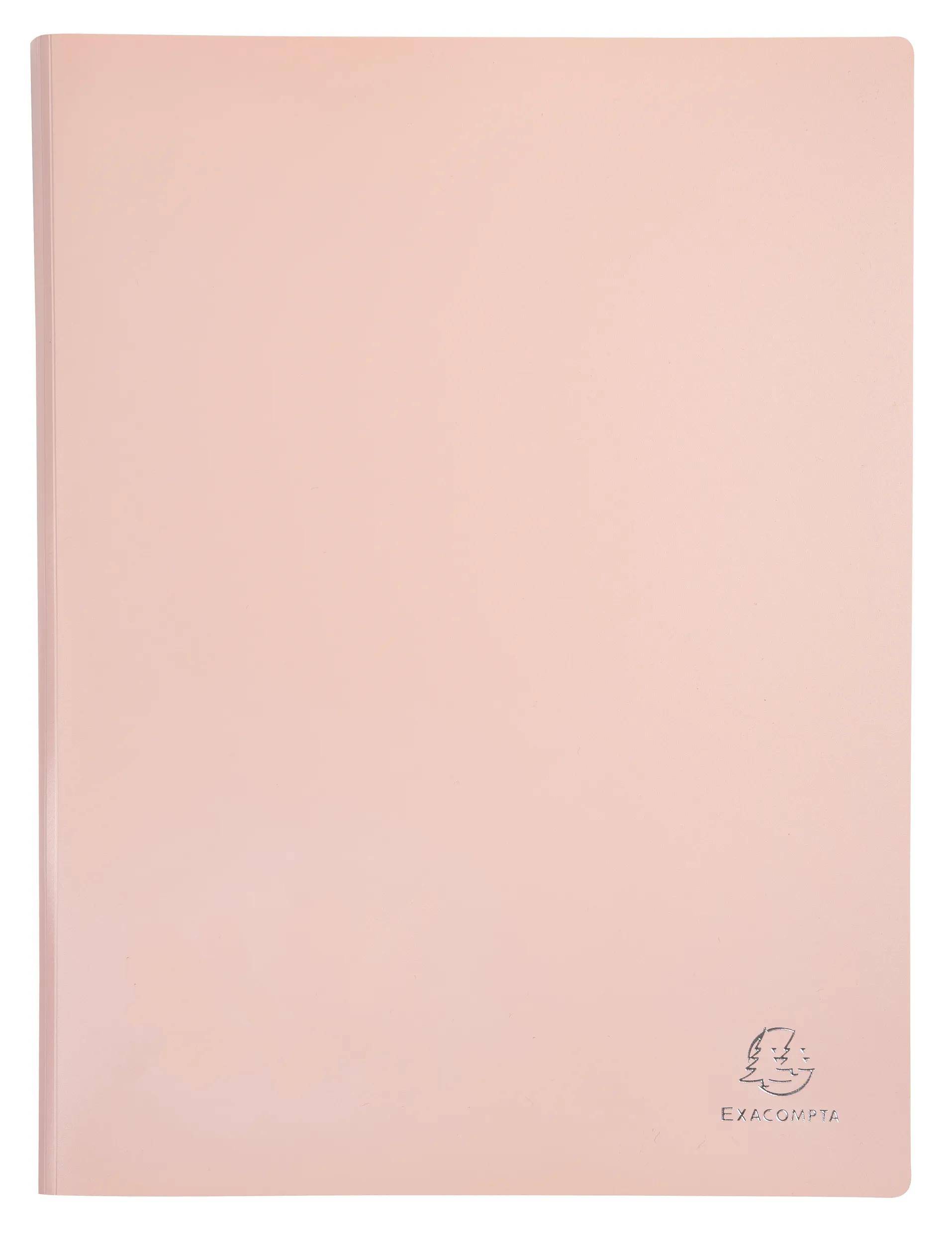 Exacompta 8x Sichtmappe A4 mittelfestem Polypropyeln 60 Hüllen sortiert 88660E