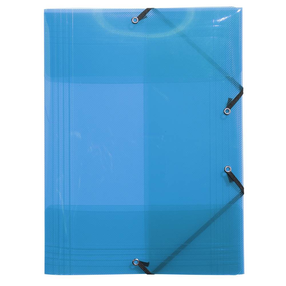 Exacompta 25x Sammelmappe +3 Klappen Gummizug PP 500µ A4 sortiert 56701E