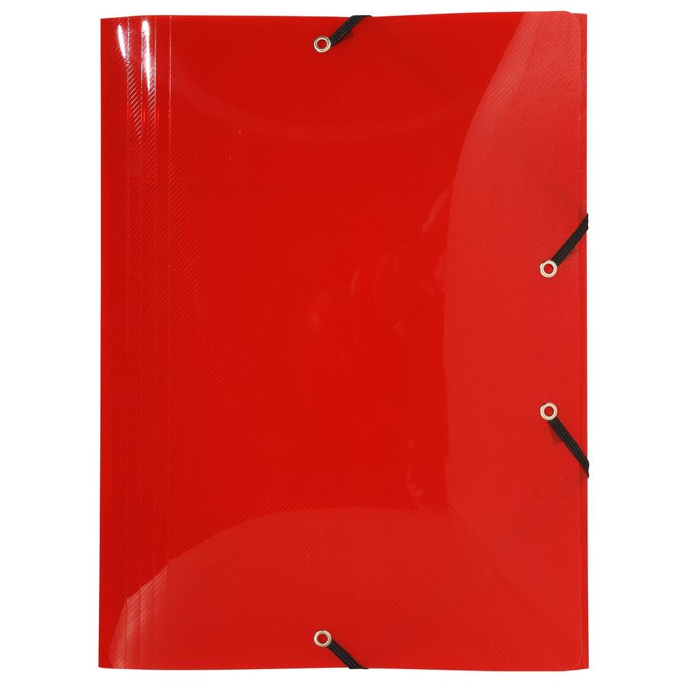 Exacompta 25x Sammelmappe +3 Klappen Gummizug PP 500µ A4 sortiert 56701E