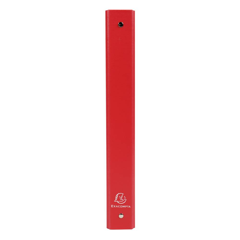 Exacompta 20x Ringbuch PP 18mm 4Ring 30mm Rücken 40mm 32x26cm A4 Rot 51375E
