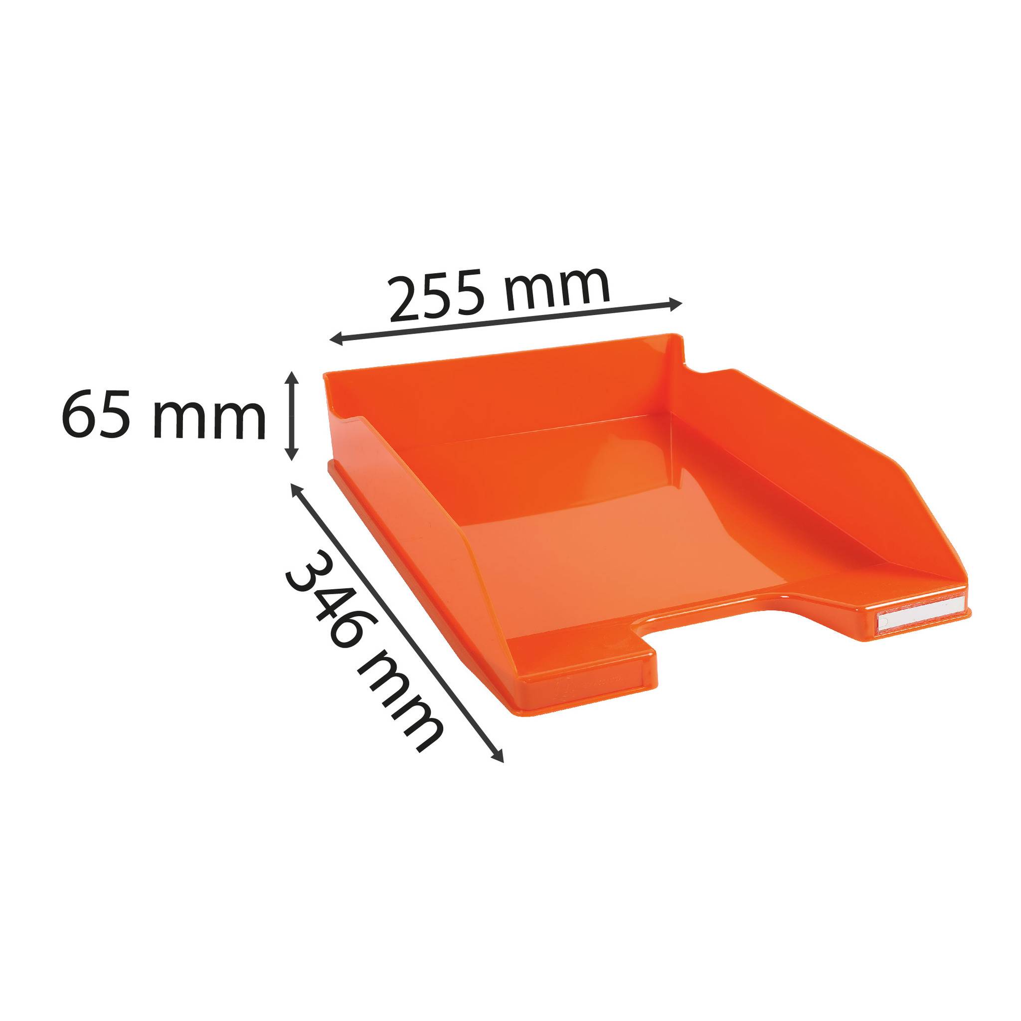 Exacompta 6x Briefablage COMBO MIDI, Kollektion Iderama, Orange glossy, 113288D