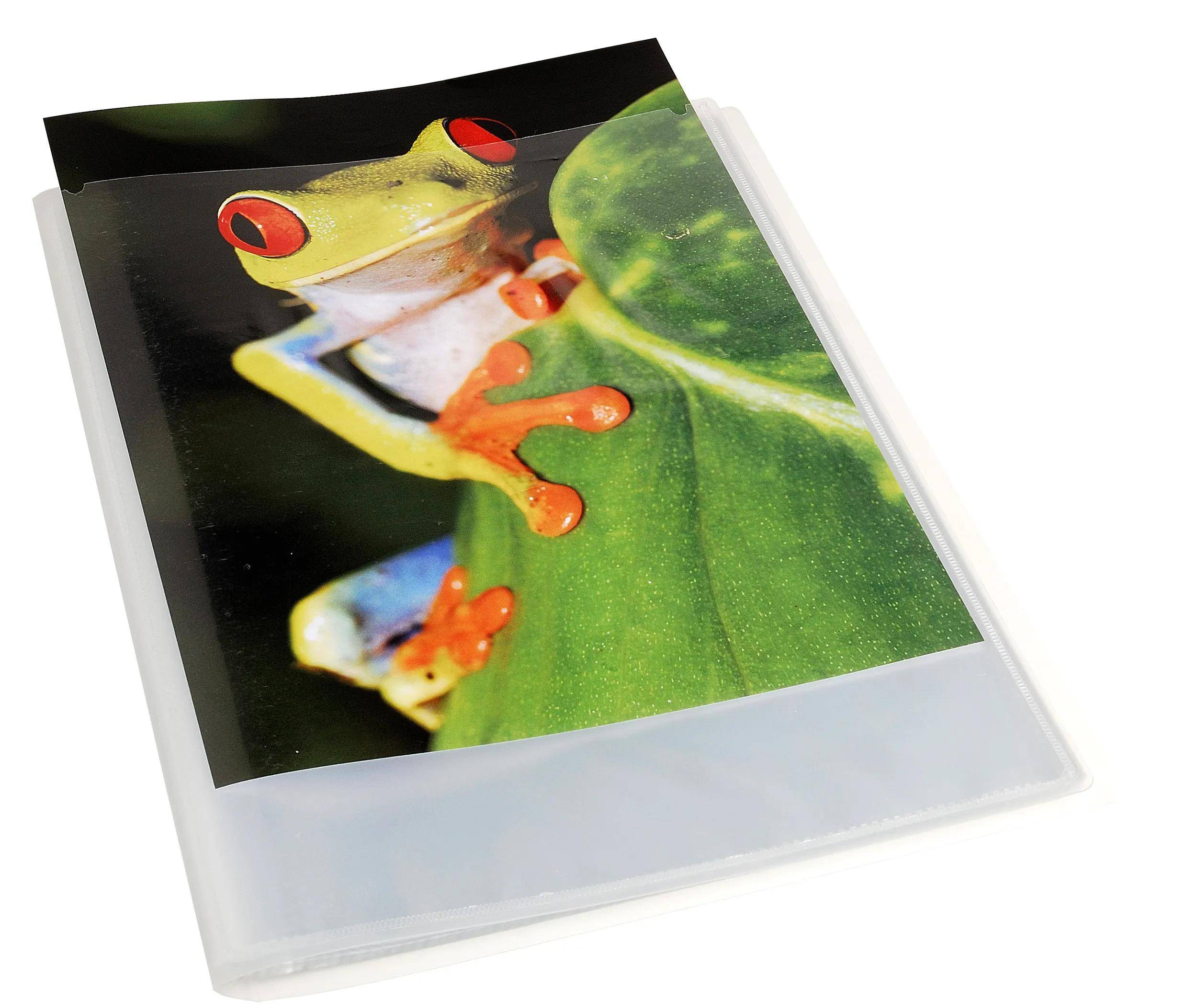 Exacompta 8x Sichtmapppen A4 PP mittelstark 80 Hüllen Transparent 5788E