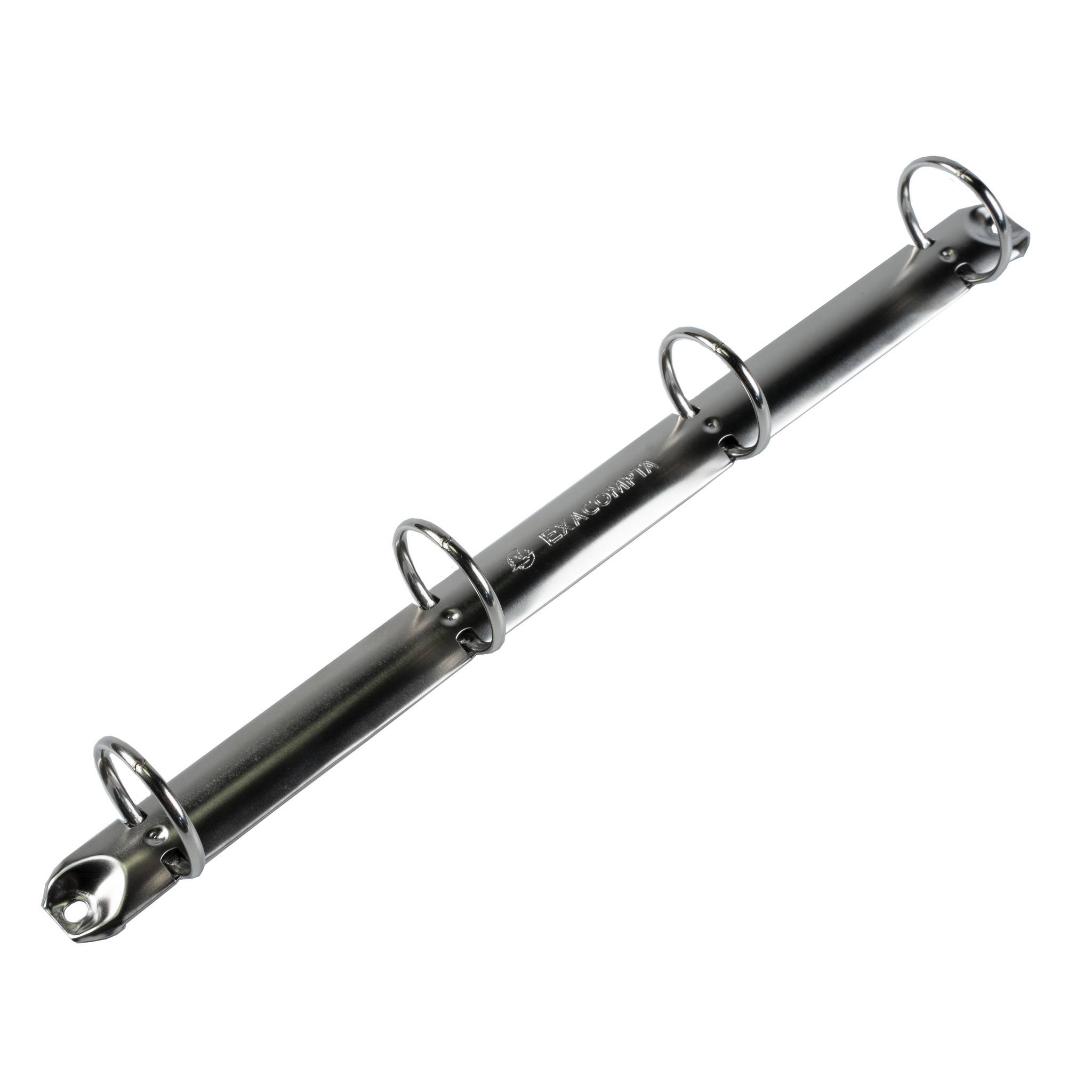 Exacompta 10x Ringbuch Karton 18mm PP 4Ring 25mm Rücken 40mm A4 Grün 51383E