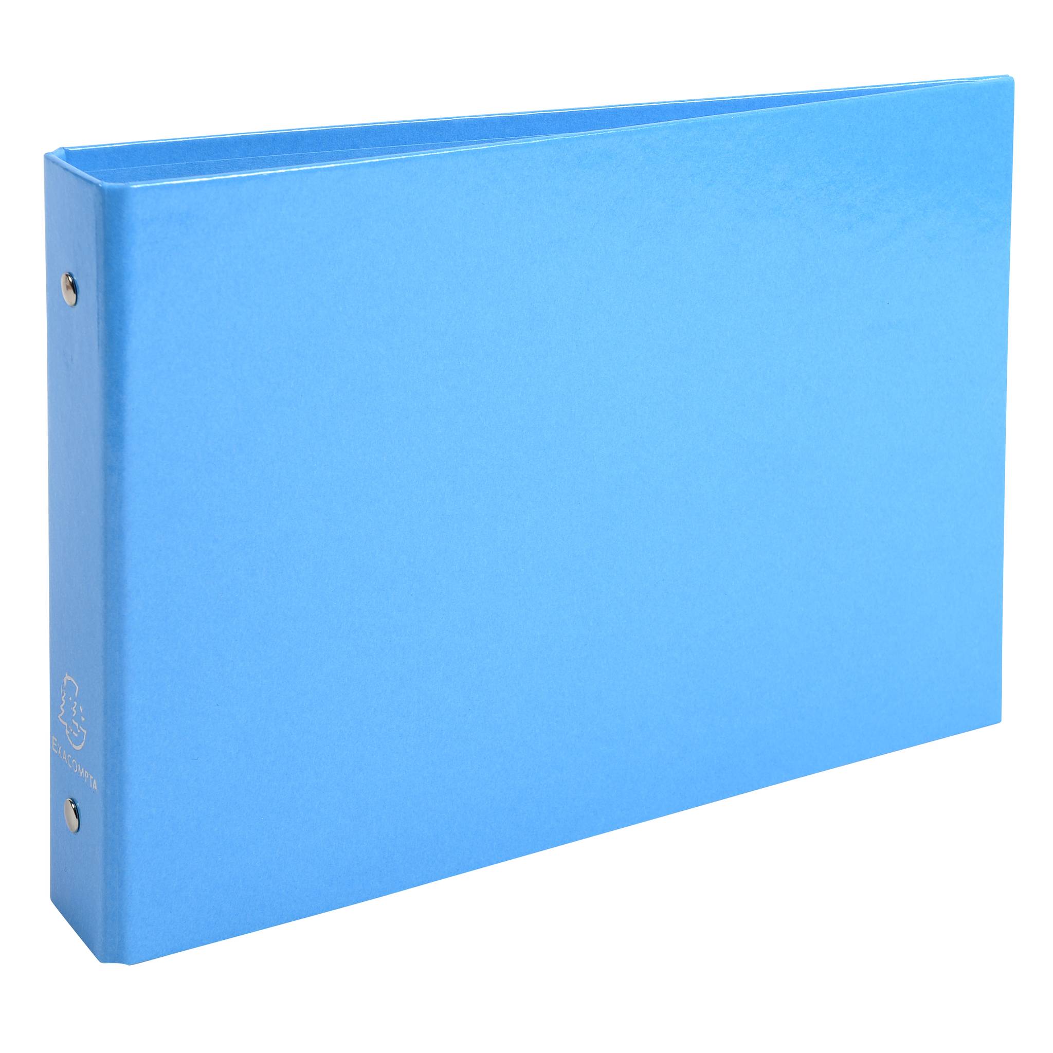 Exacompta 10x Ringbuch + 2 Ringen 25mm Rücken 35mm 165x24cm für A5 sortiert 829E