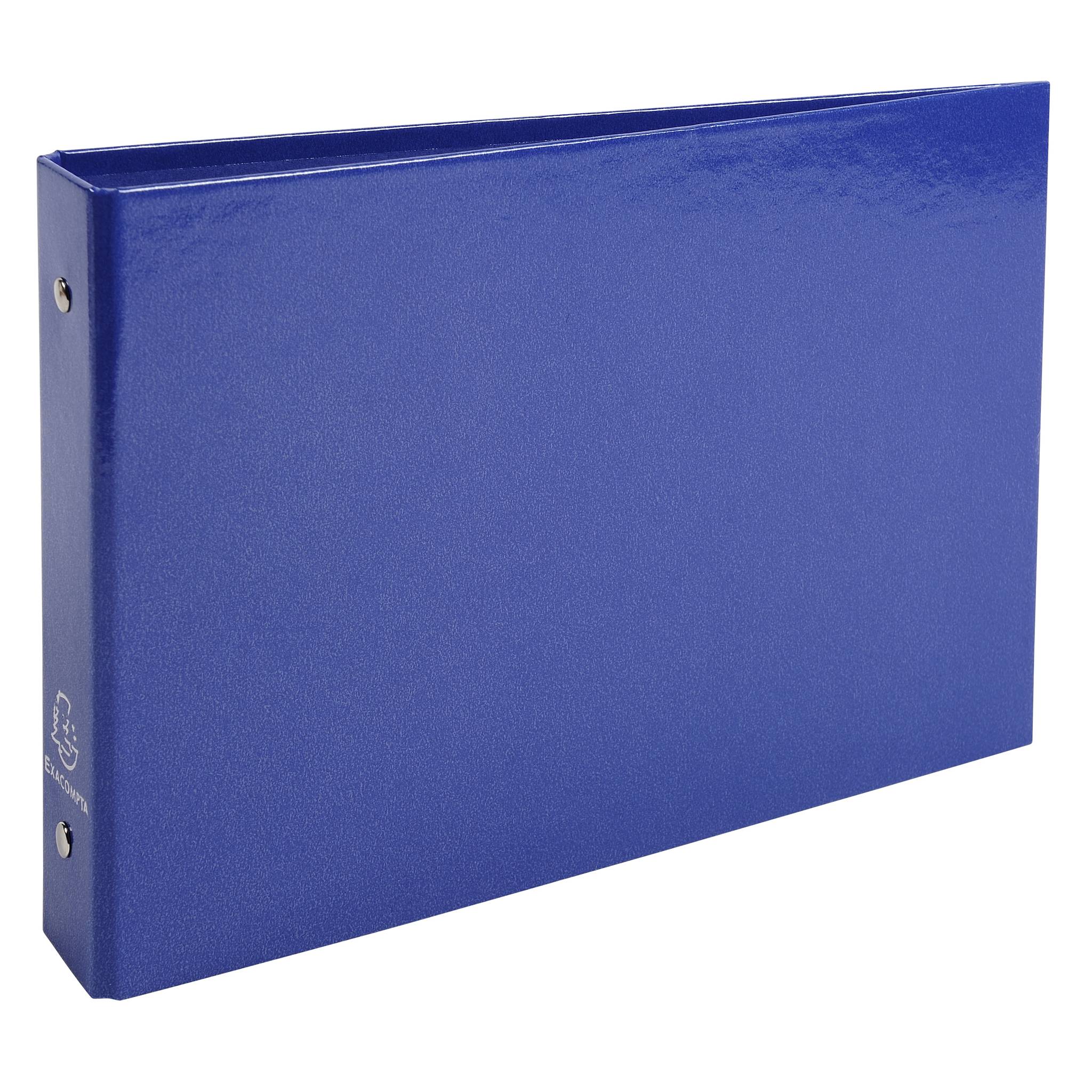 Exacompta 10x Ringbuch + 2 Ringen 25mm Rücken 35mm 165x24cm für A5 sortiert 829E