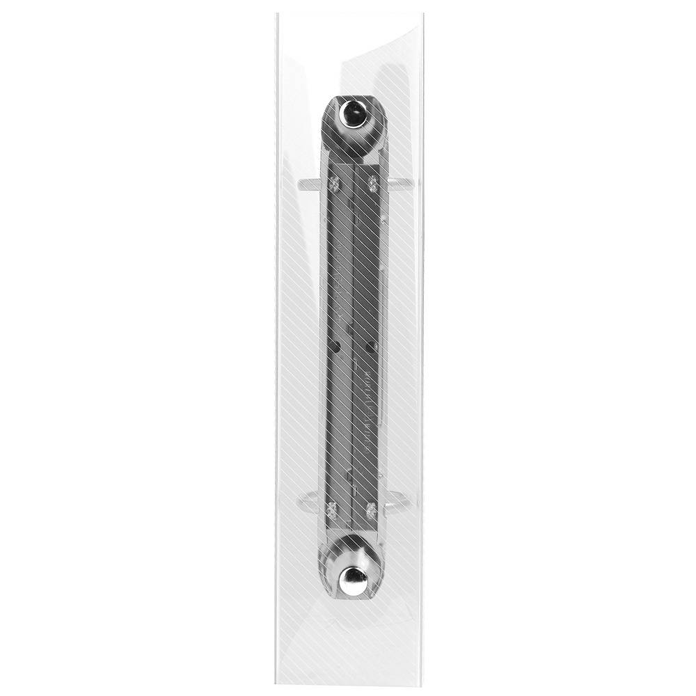 Exacompta 10x Ringbuch PP 700µ 2Ring 25mm Rücken 35mm für A5 Kristall 51091E