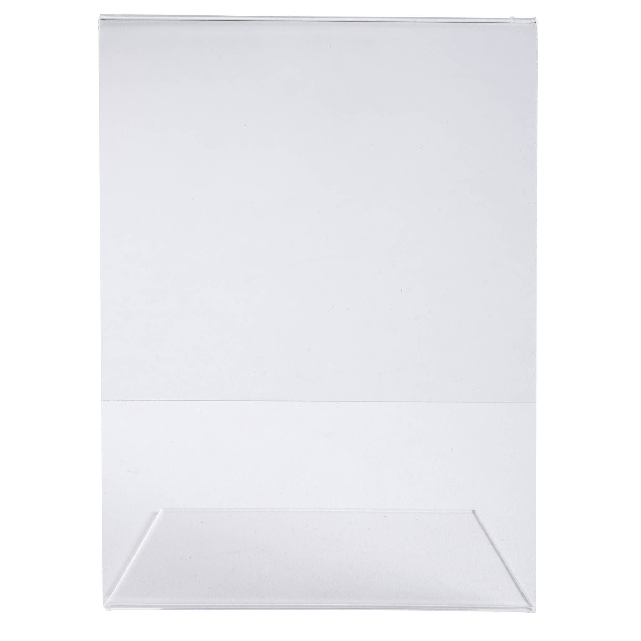 Exacompta 30x schräger Tischaufsteller A5 Hochformat/Querformat Kristall 85058D