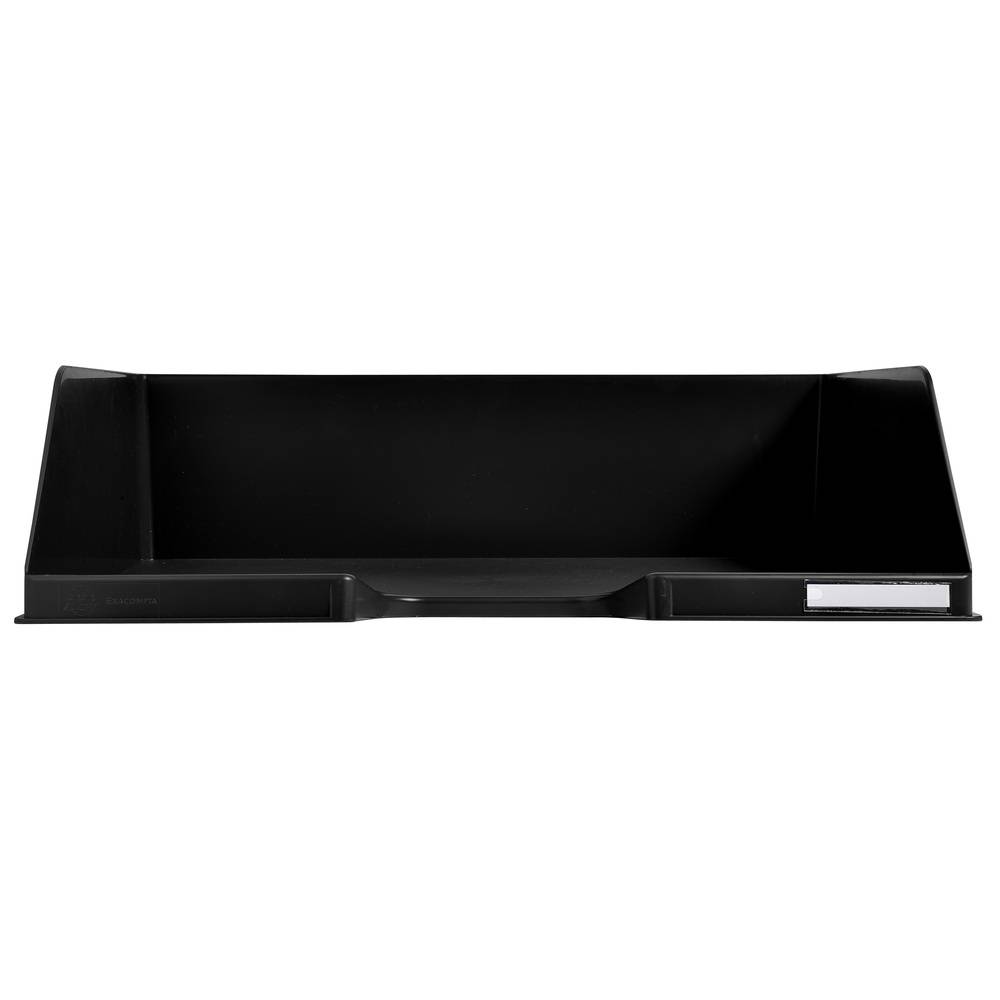 Exacompta 4x Briefablage Combo Maxi, A4+ Querformat, ECOBlack - Schwarz - 11214D