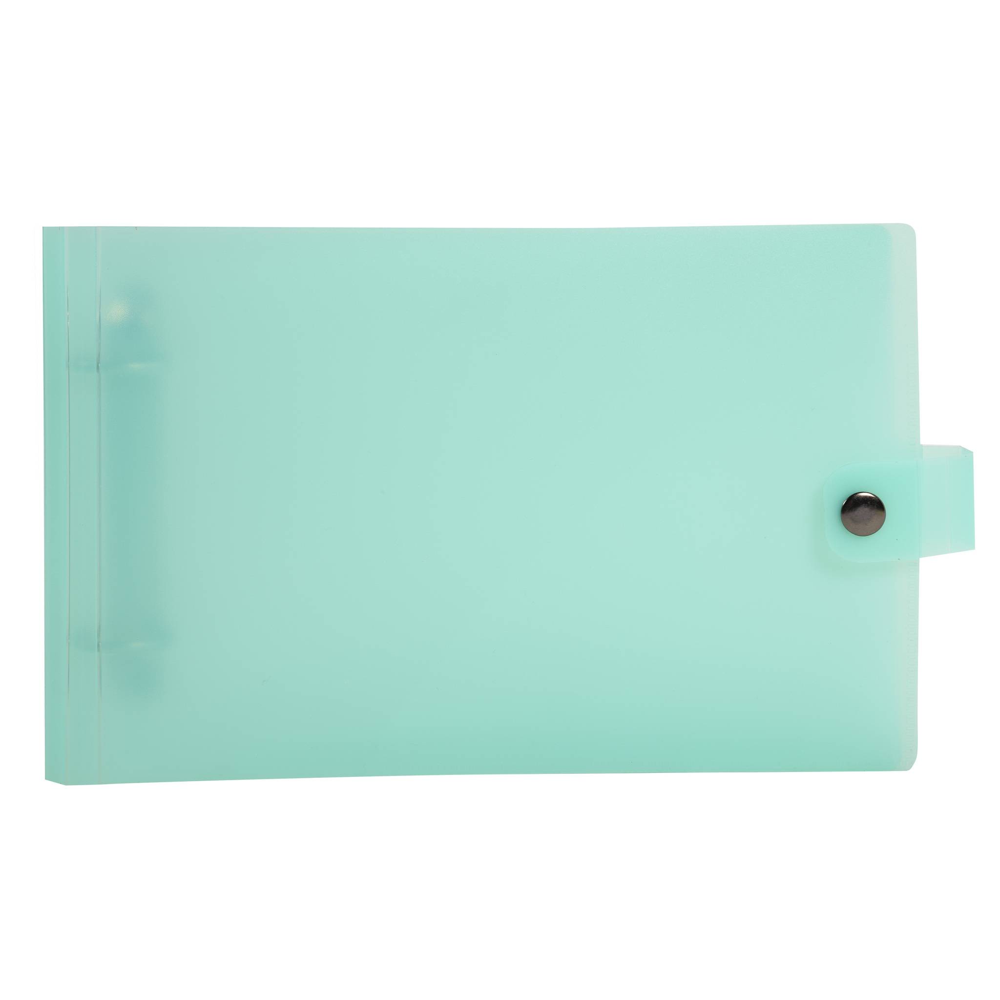 Exacompta 10x Ringbuch PP 2Ring für Karteikarten A5 125x200mm sortiert 52170E
