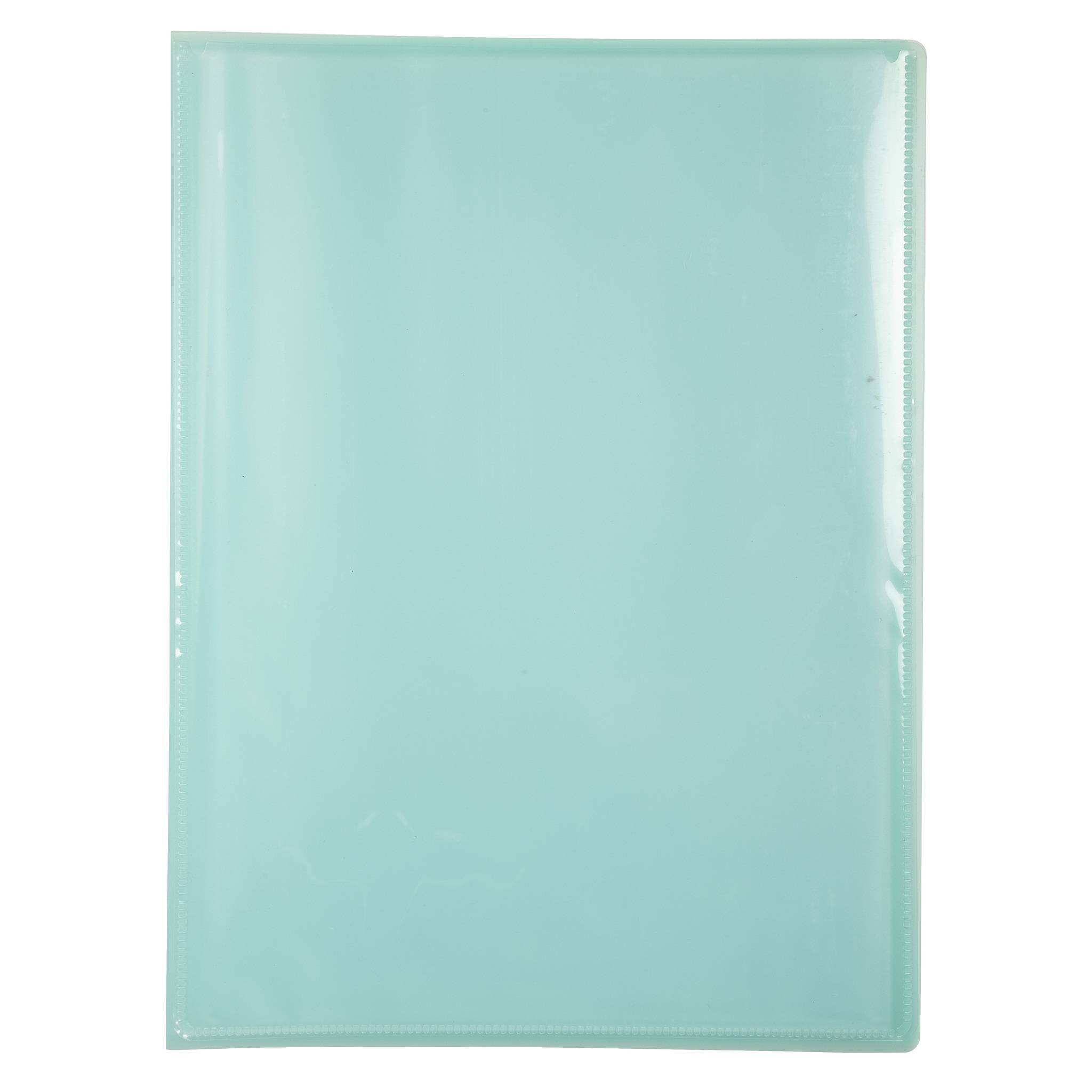 Exacompta 10x Sichtmapppen A4, PP, 30 Hüllen, Kreacover Pastell, sortiert, 5839E