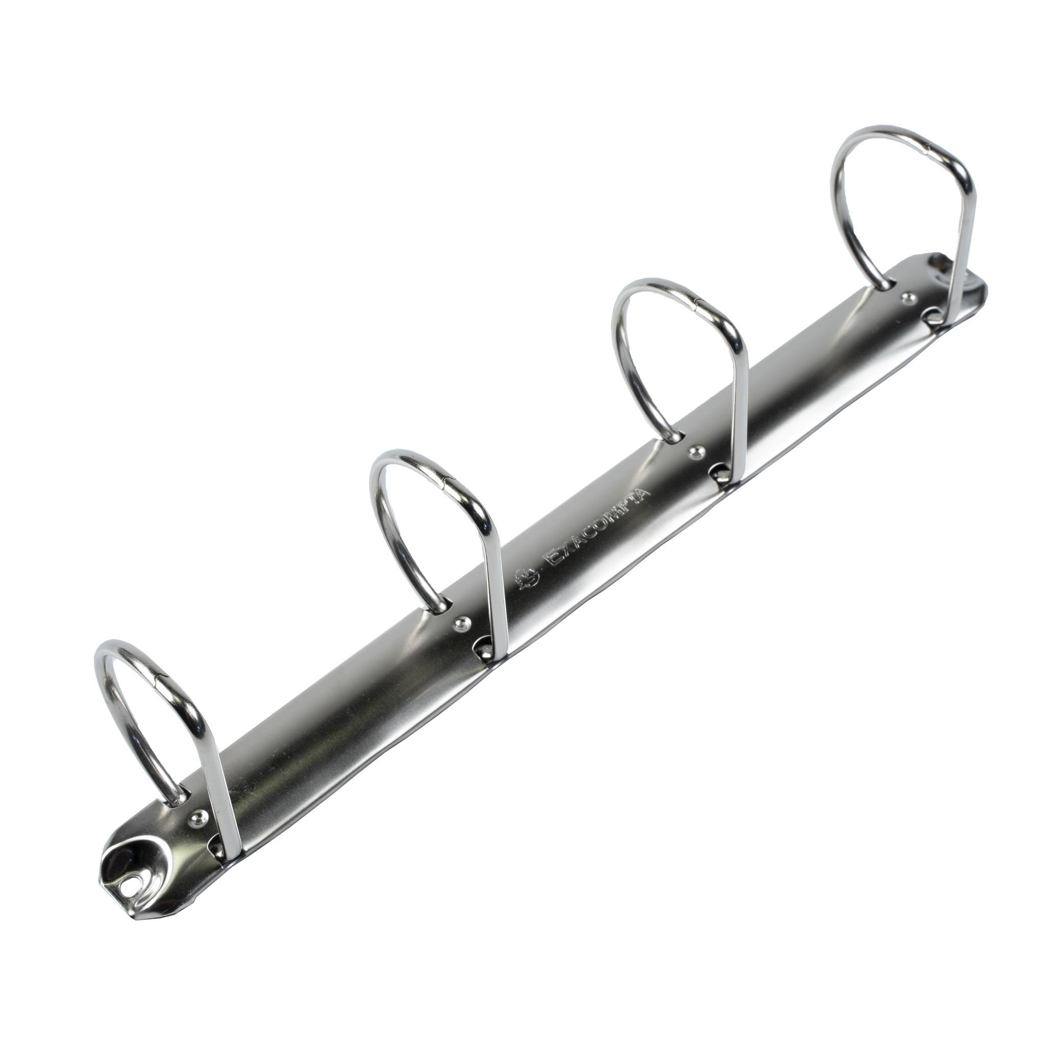 Exacompta 10x Ringbuch Karton 4Ring 50mm Rücken 70mm 32x29cm A4 Maxi Blau 51742E