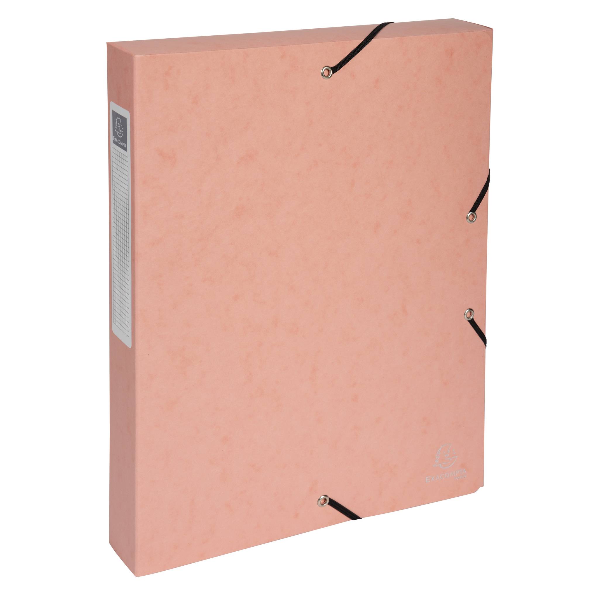 Exacompta 8x Archivbox Karton Rücken 40mm Karton Aquarel A4 sortiert 59560E