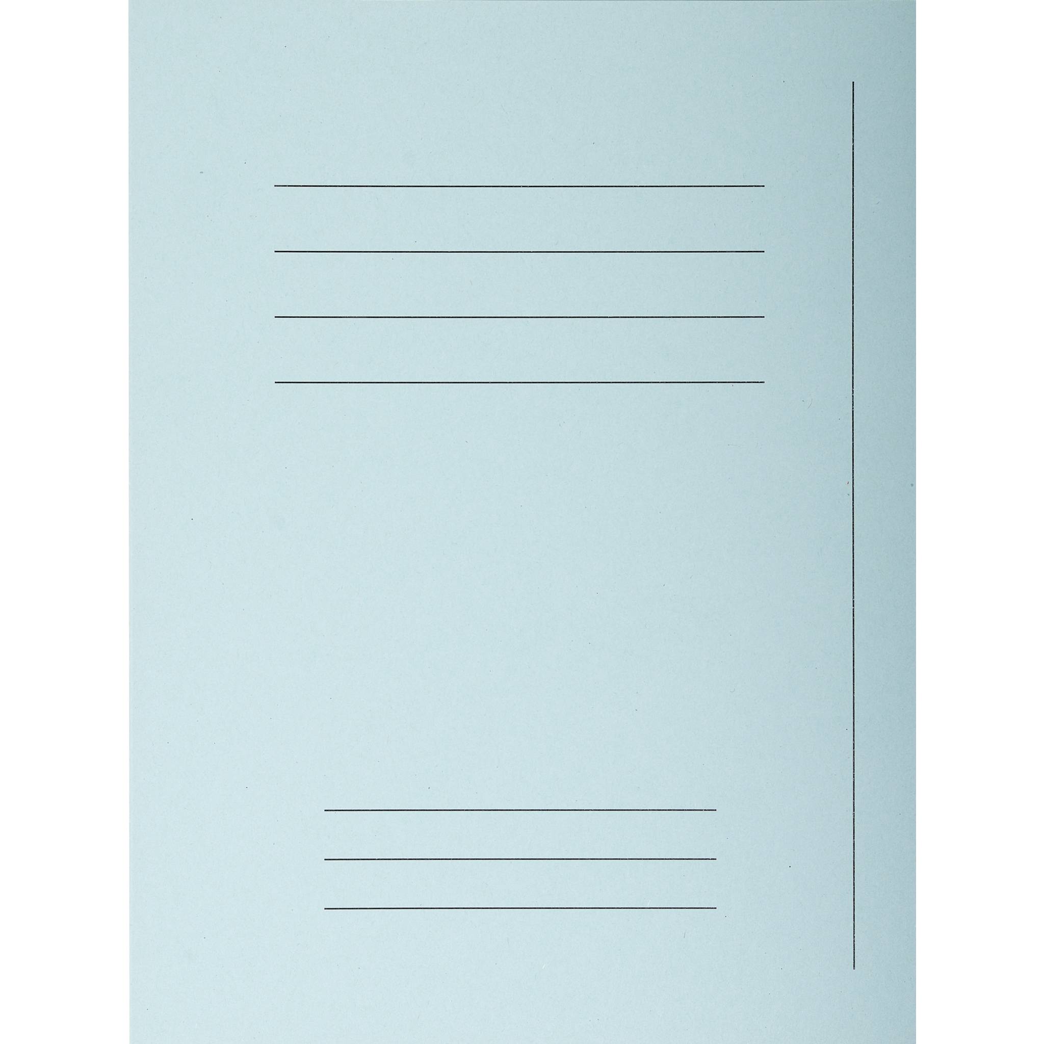 Exacompta 5x Pack 50 Aktendeckeln mit Index, RC, A4 , - Hellblau - 435006E