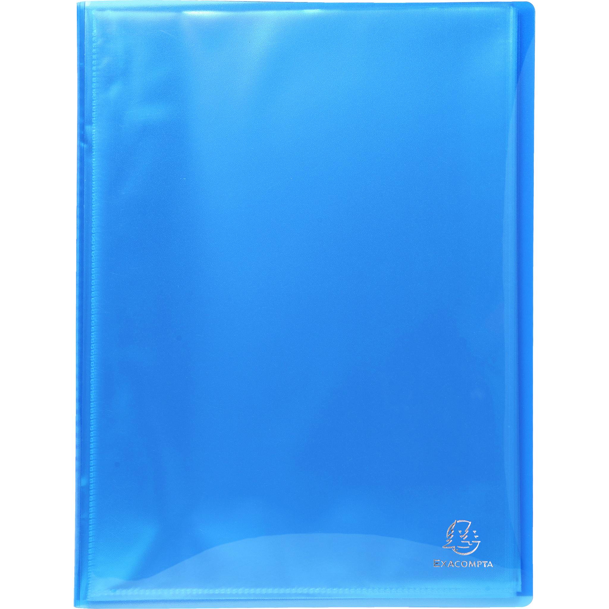 Exacompta 8x Sichtmappe PP 500µ, 60 Hüllen, 24x32cm A4, , sortiert, 85280E