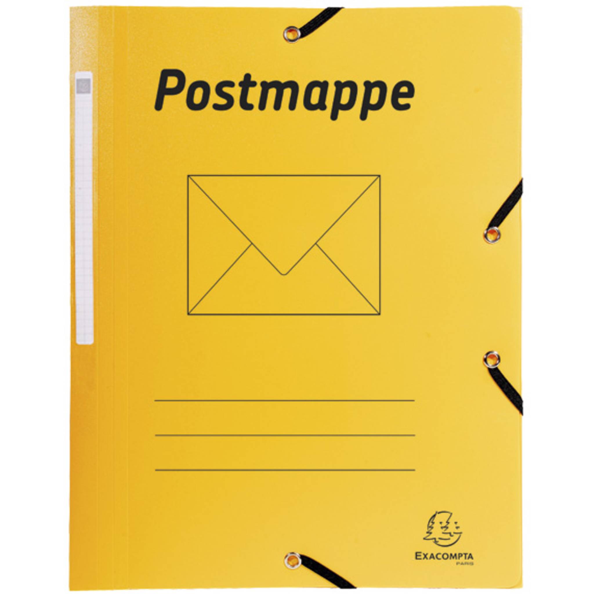 Exacompta 30x Postmappe A4 aus PP - Gelb - 55849B