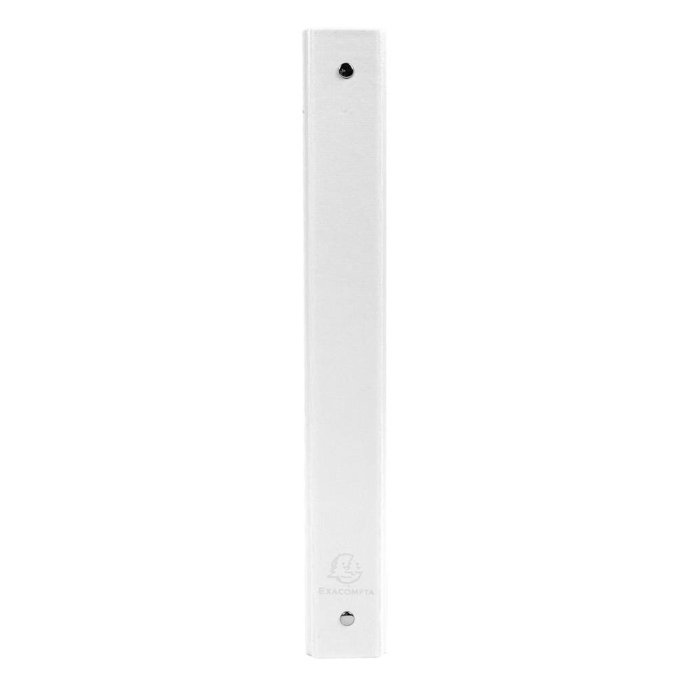 Exacompta 20x Ringbuch PP 18mm 4Ring 30mm Rücken 40mm 32x26cm A4 Weiß 51378E
