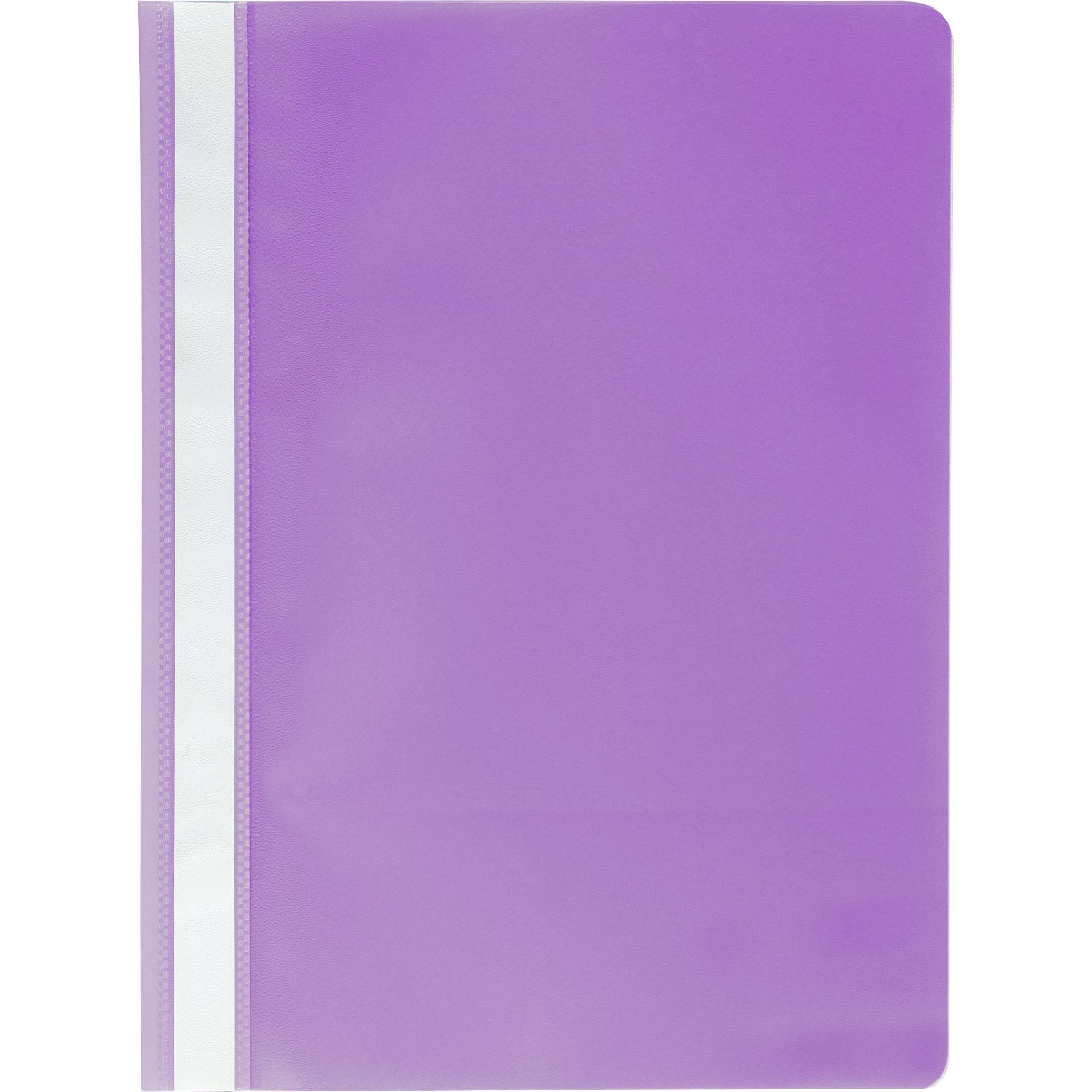 Exacompta 25x Schnellhefter A4 aus PP - Violett - 449218B