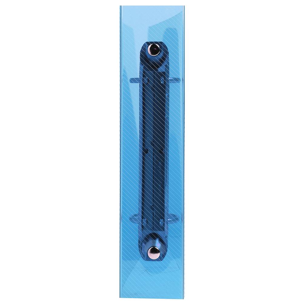 Exacompta 10x Ringbuch PP 700µ 2Ring 25mm Rücken 35mm 16x24cm für A5 Blau 51092E