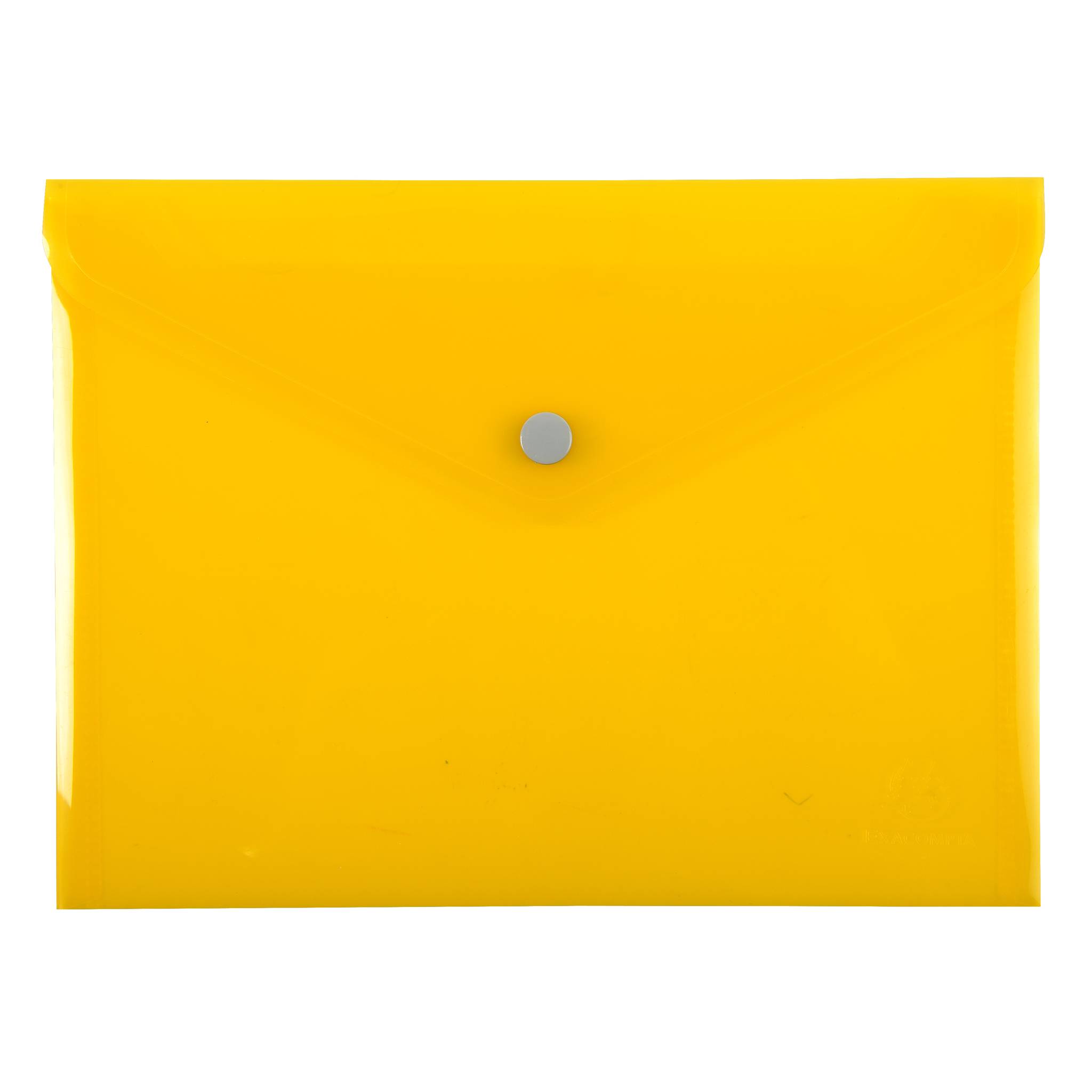 Exacompta 30x Tasche mit Druckknopf Iderama aus PP - Farben sortiert - 34440E