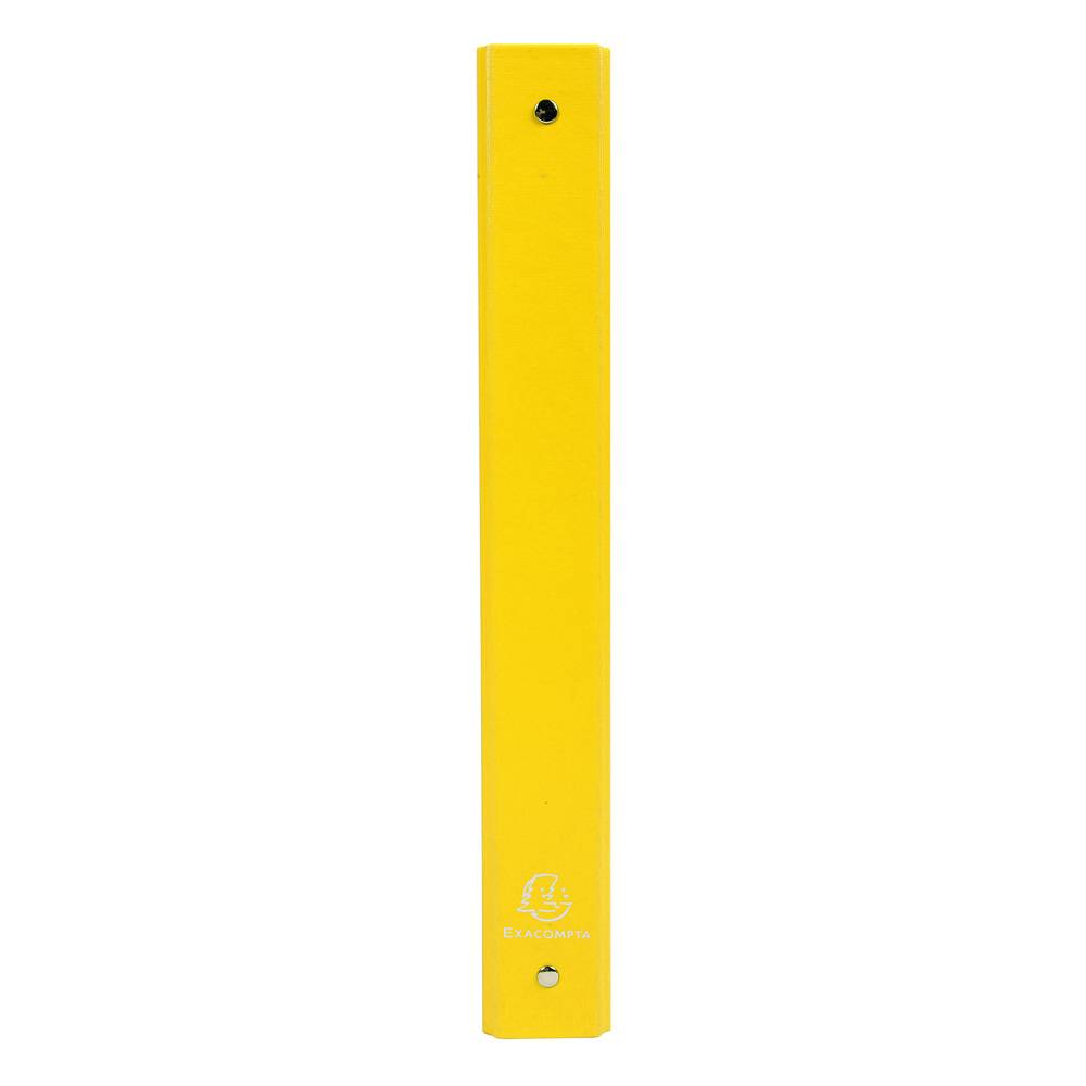 Exacompta 20x Ringbuch PP 18mm 4Ring 30mm Rücken 40mm 32x26cm A4 Gelb 51379E