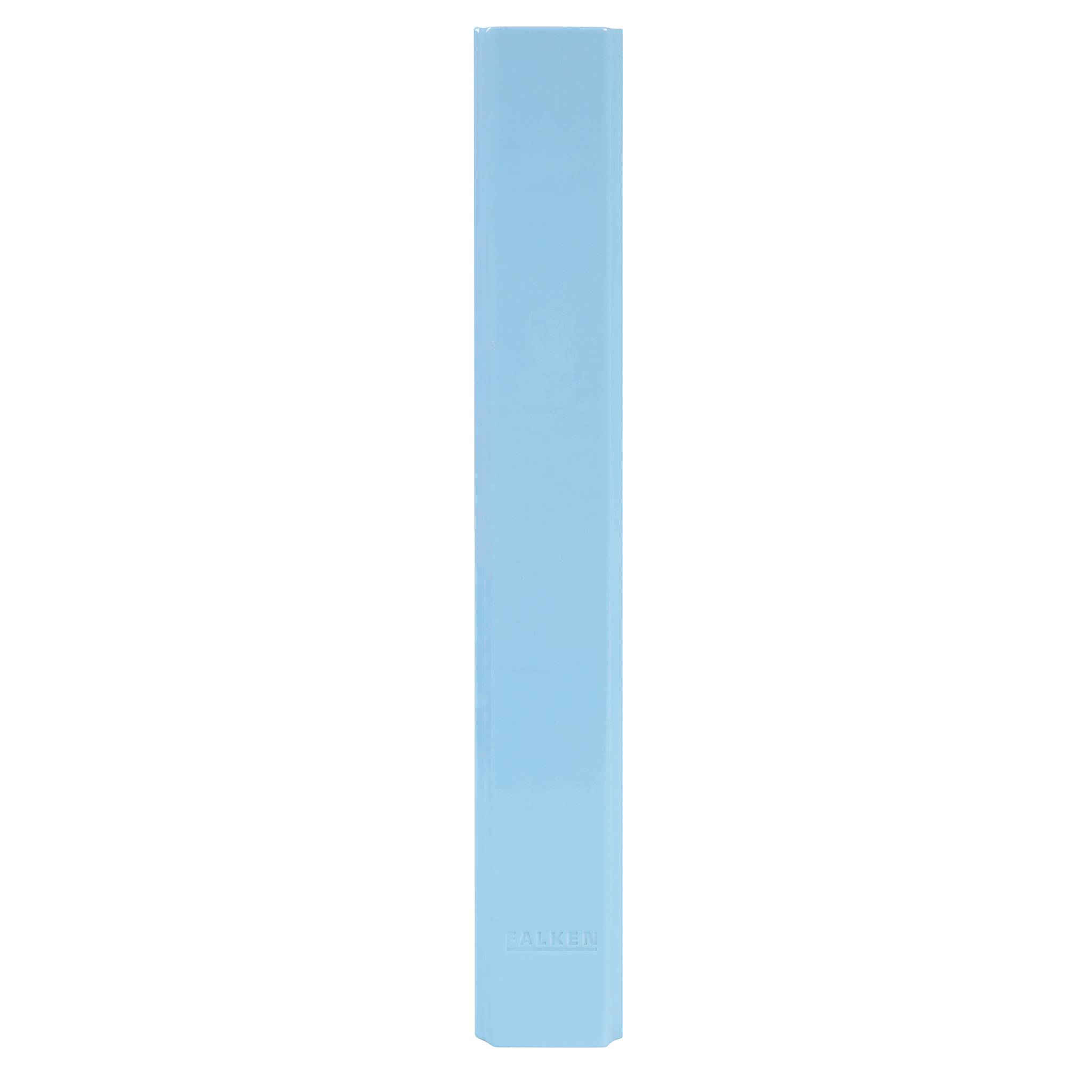 Exacompta 10x Ringbuch A4, 2 Ringe in D-Form 25mm, Aquarel, Pastellblau, 54568E