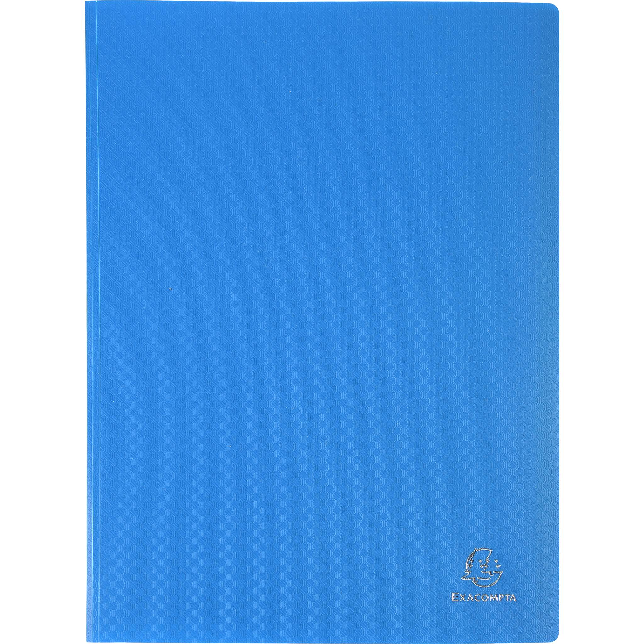 Exacompta 12x Sichtmappe A4 flexiblem Polypropylen, 40 Hüllen, sortiert, 8540E