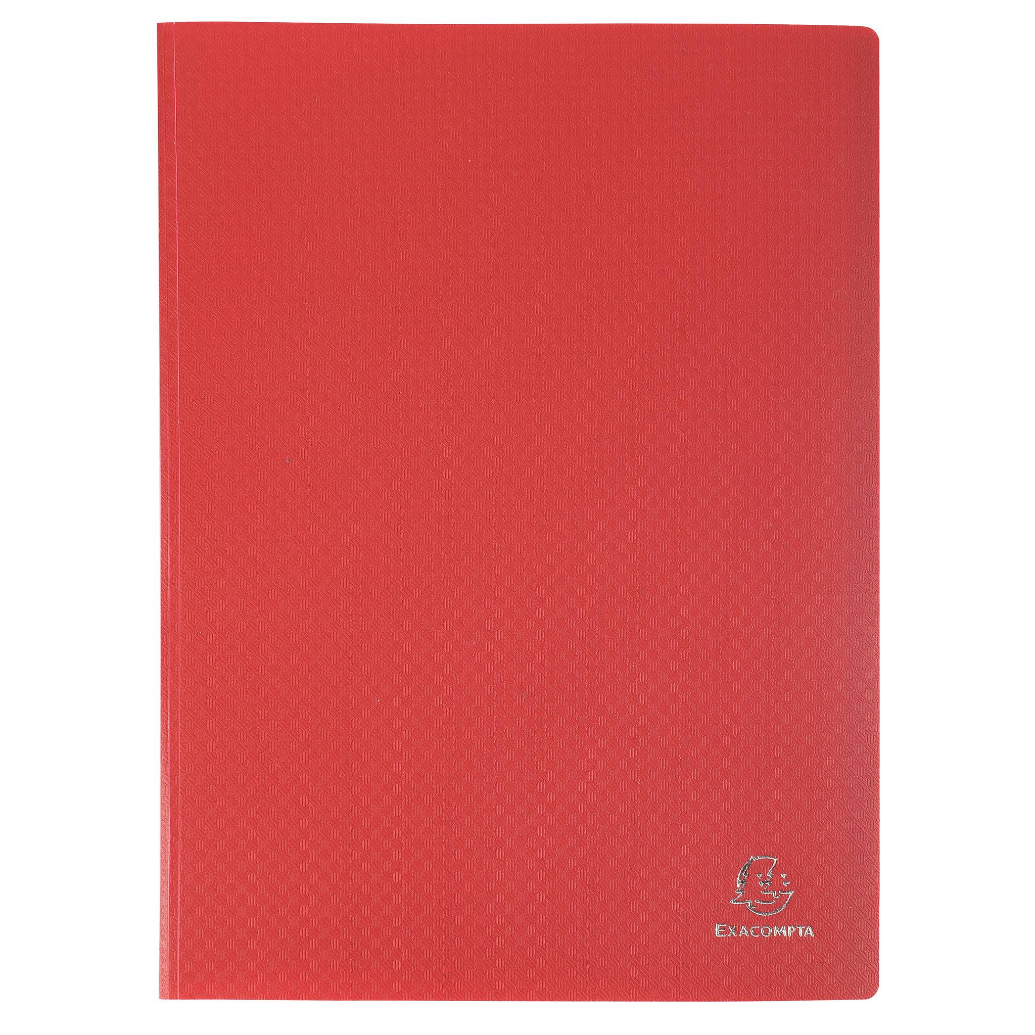 Exacompta 12x Sichtmappe A4 flexiblem Polypropylen, 40 Hüllen, sortiert, 8540E