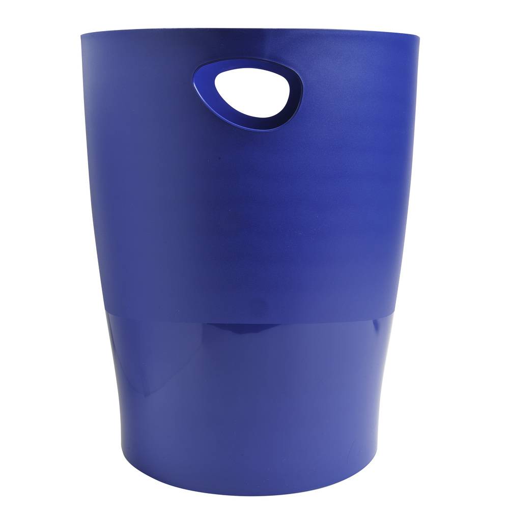 Exacompta 8x Papierkorb Ecobin, 15 Liter, Forever - Nachtblau - 453104D