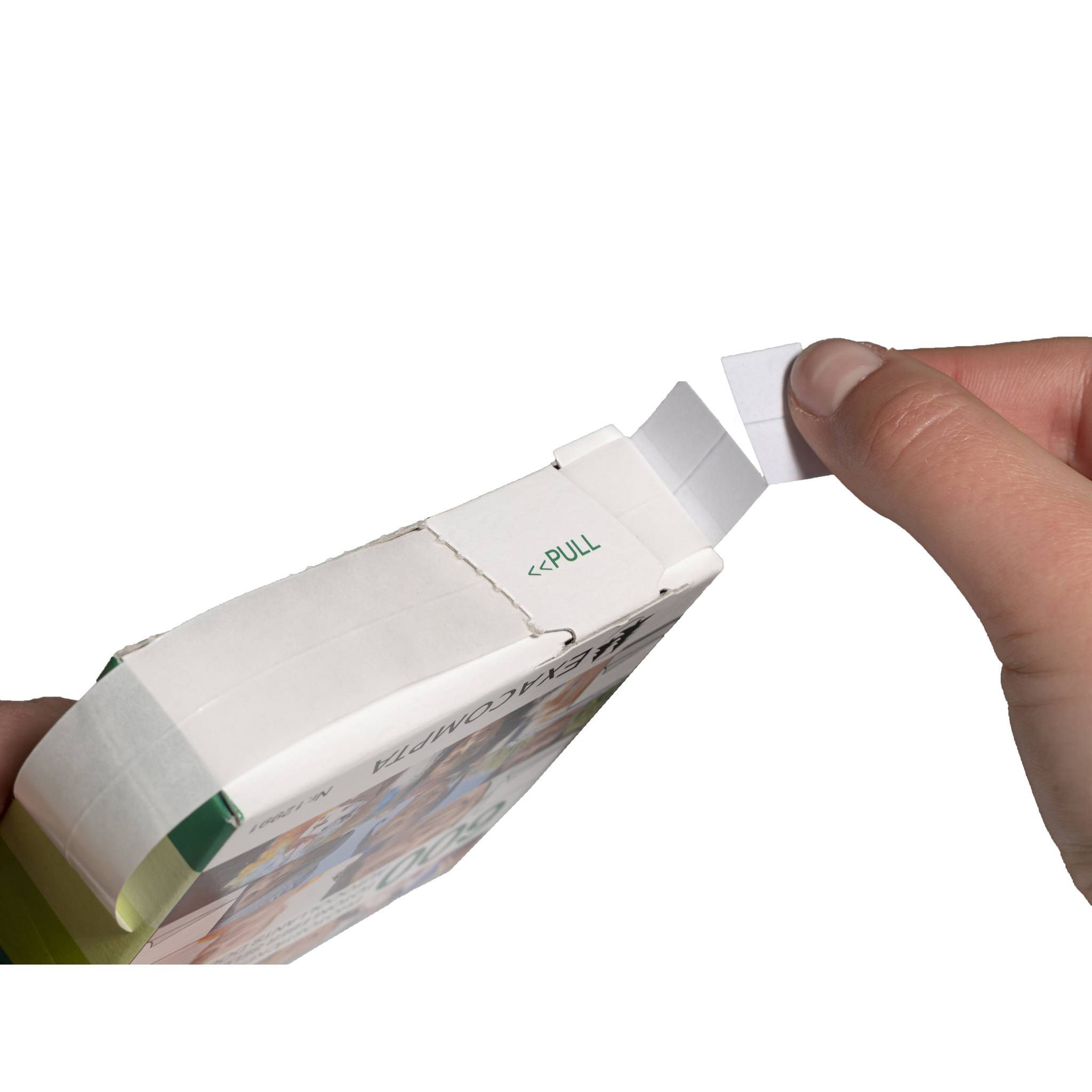 Exacompta 10x Packung 600 beidseitig klebenden Fotoecken - Weiß - 12991E