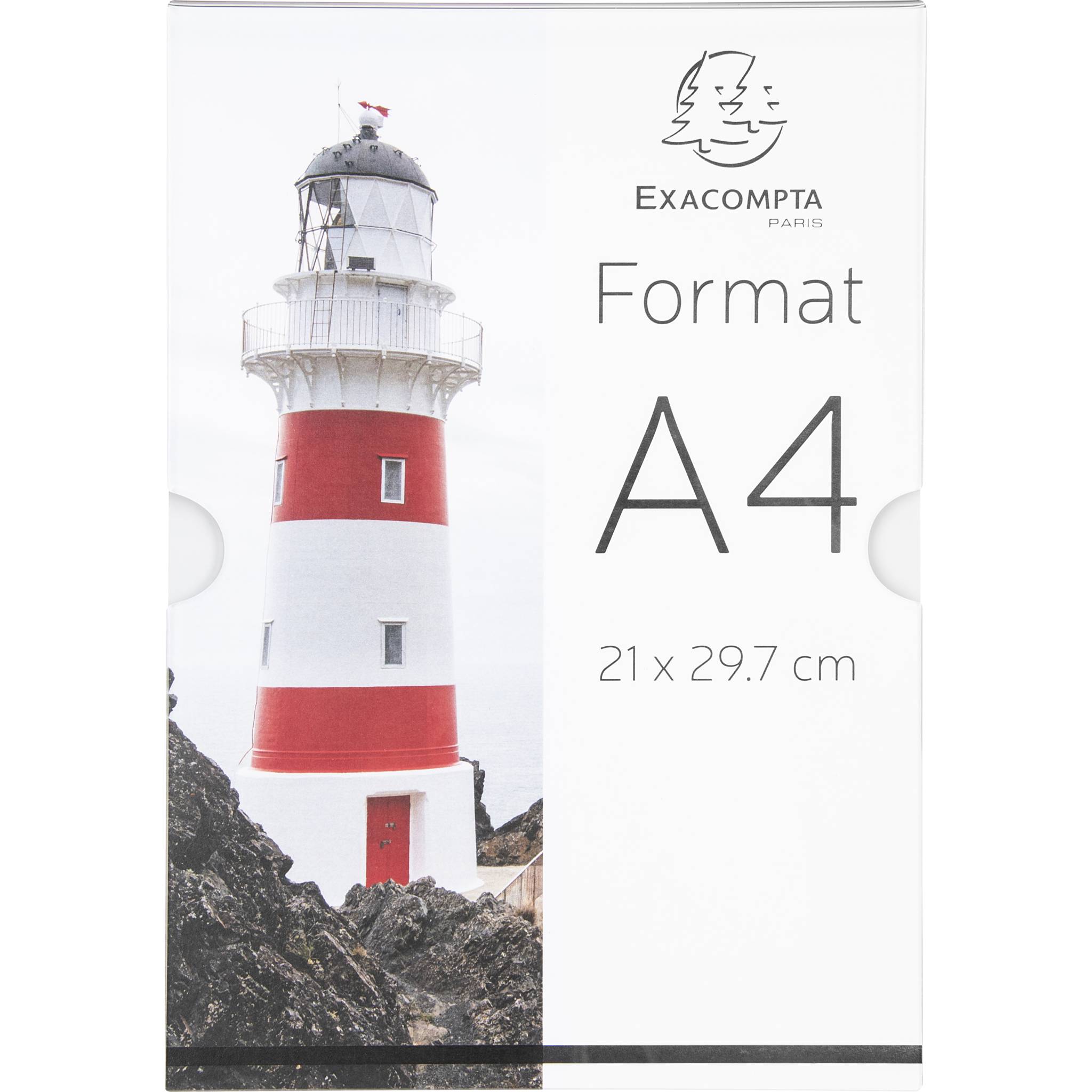 Exacompta 84858HD 10x Exacompta, Wandsichttasche A4, vertikal, PMMA, Exacryl - Kristall