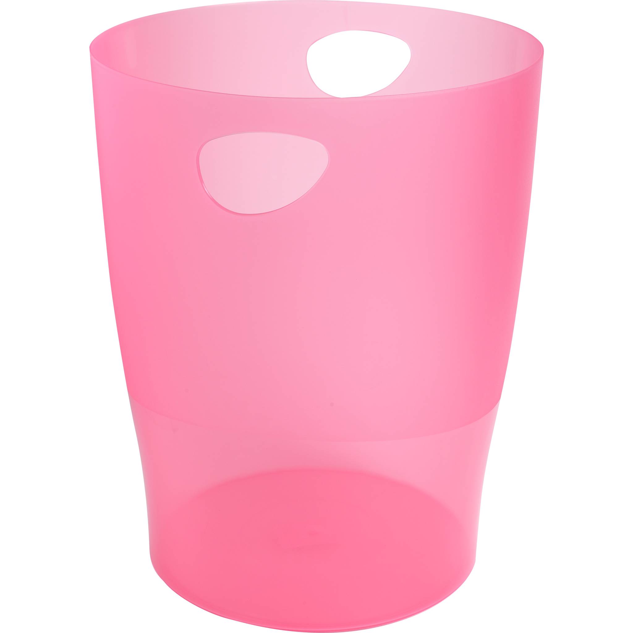 Exacompta 8x Papierkorb Ecobin, 15 Liter, Linicolor - Himbeerfarben - 45354D