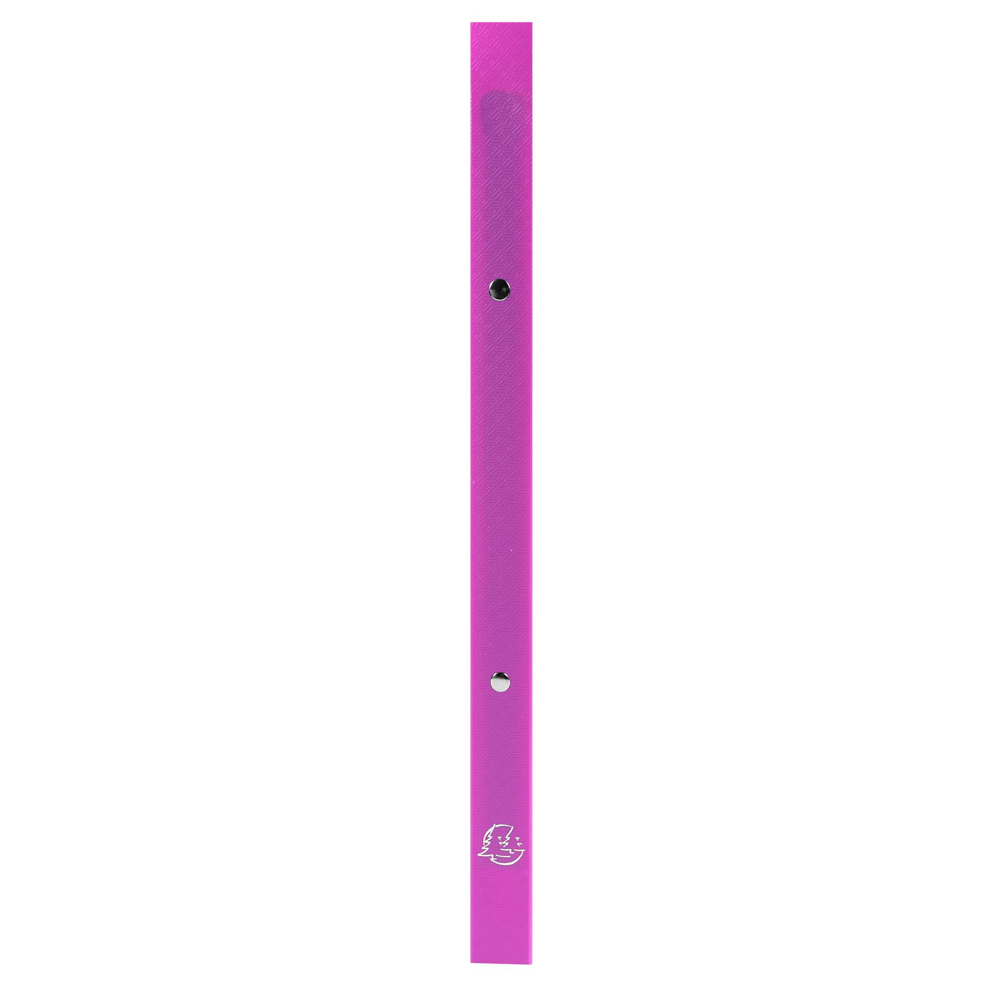 Exacompta 25x Ringbuch PP 500µ 2Ring 15mm Rücken 20mm blickdicht A4 Rosa 54194SE