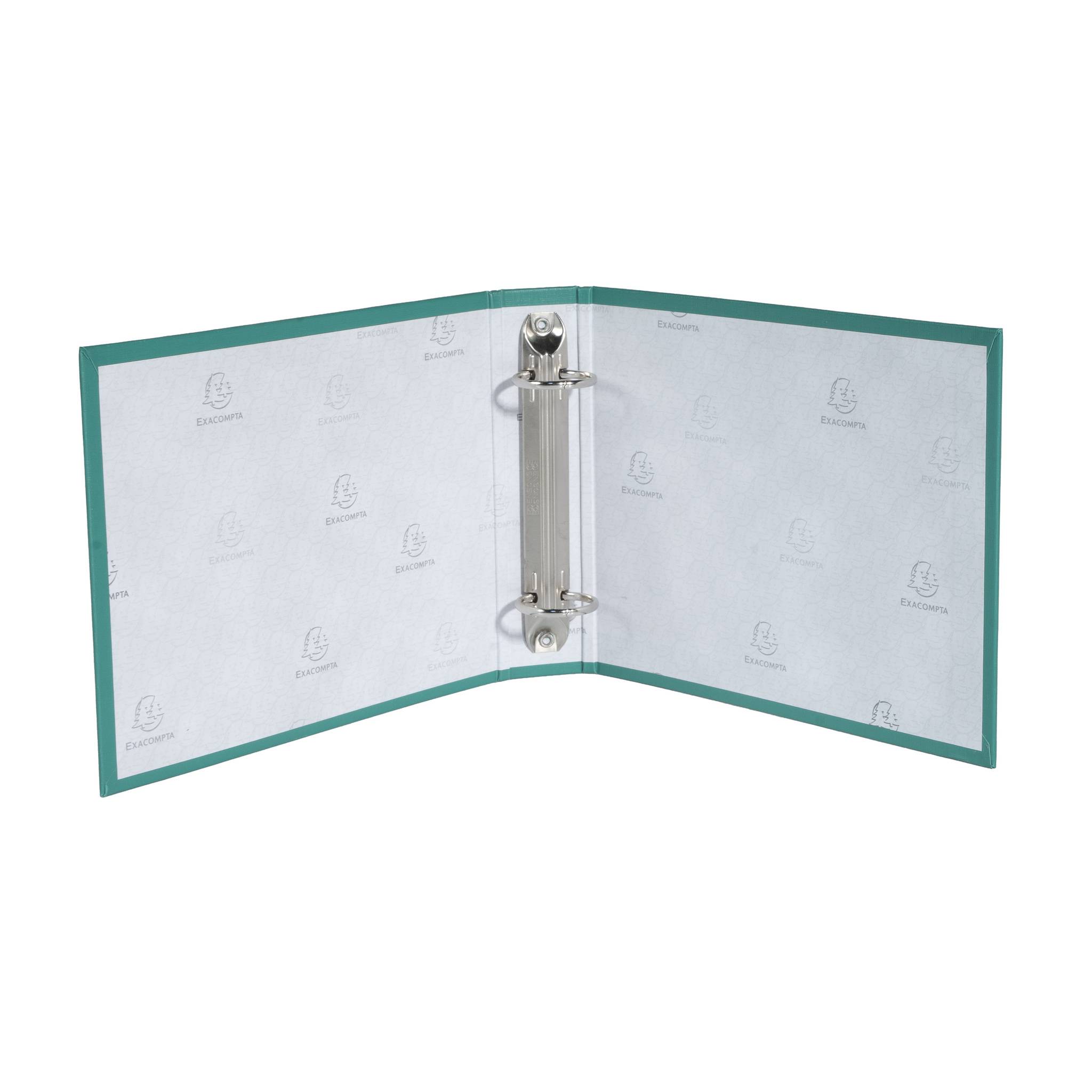 Exacompta 10x Ringbuch PP 2Ring 25mm für Karteikarten A6 sortiert 51050E