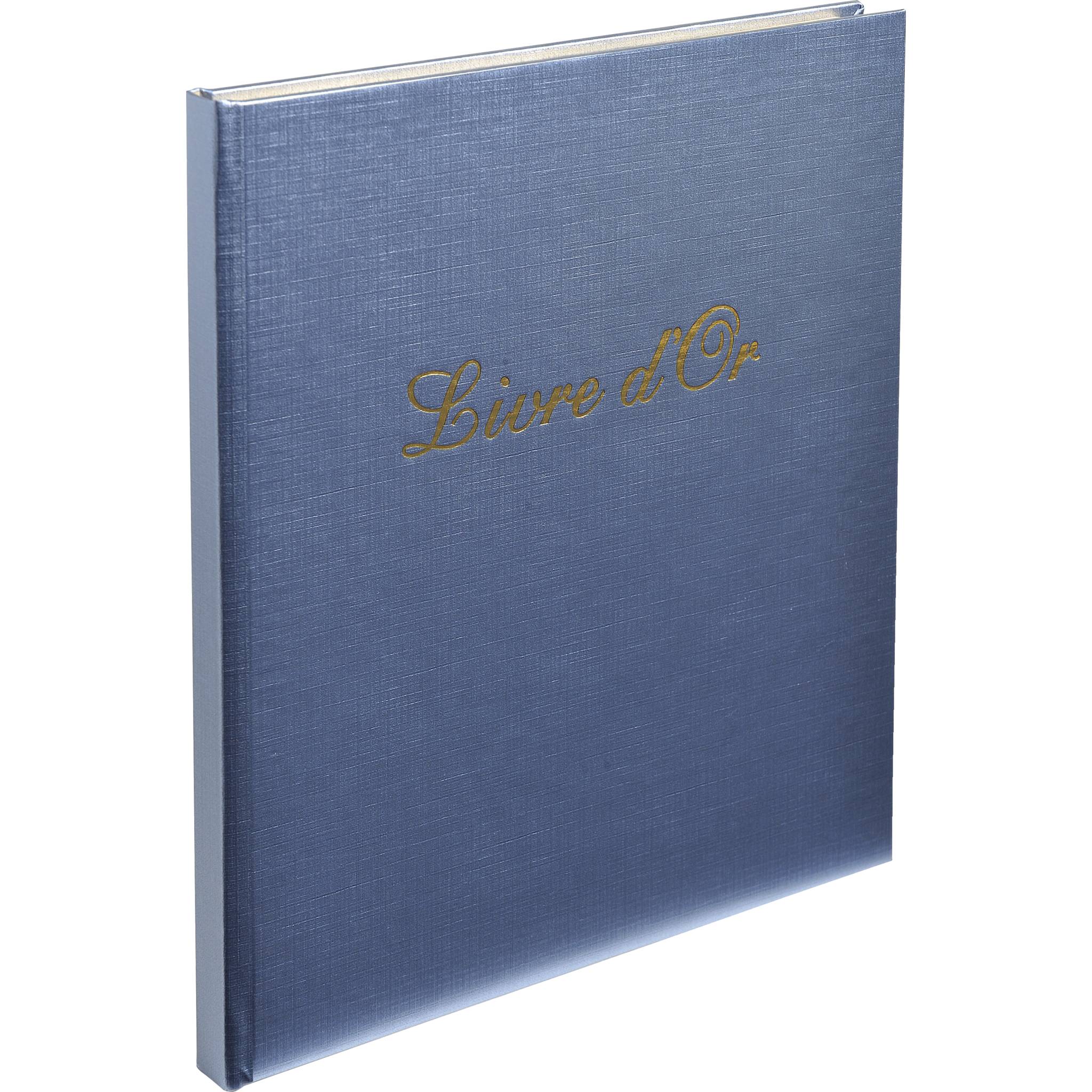 Exacompta 5x Gästebuch Balacron Shiny 70 Blatt weiß 21x19 cm sortiert 984E