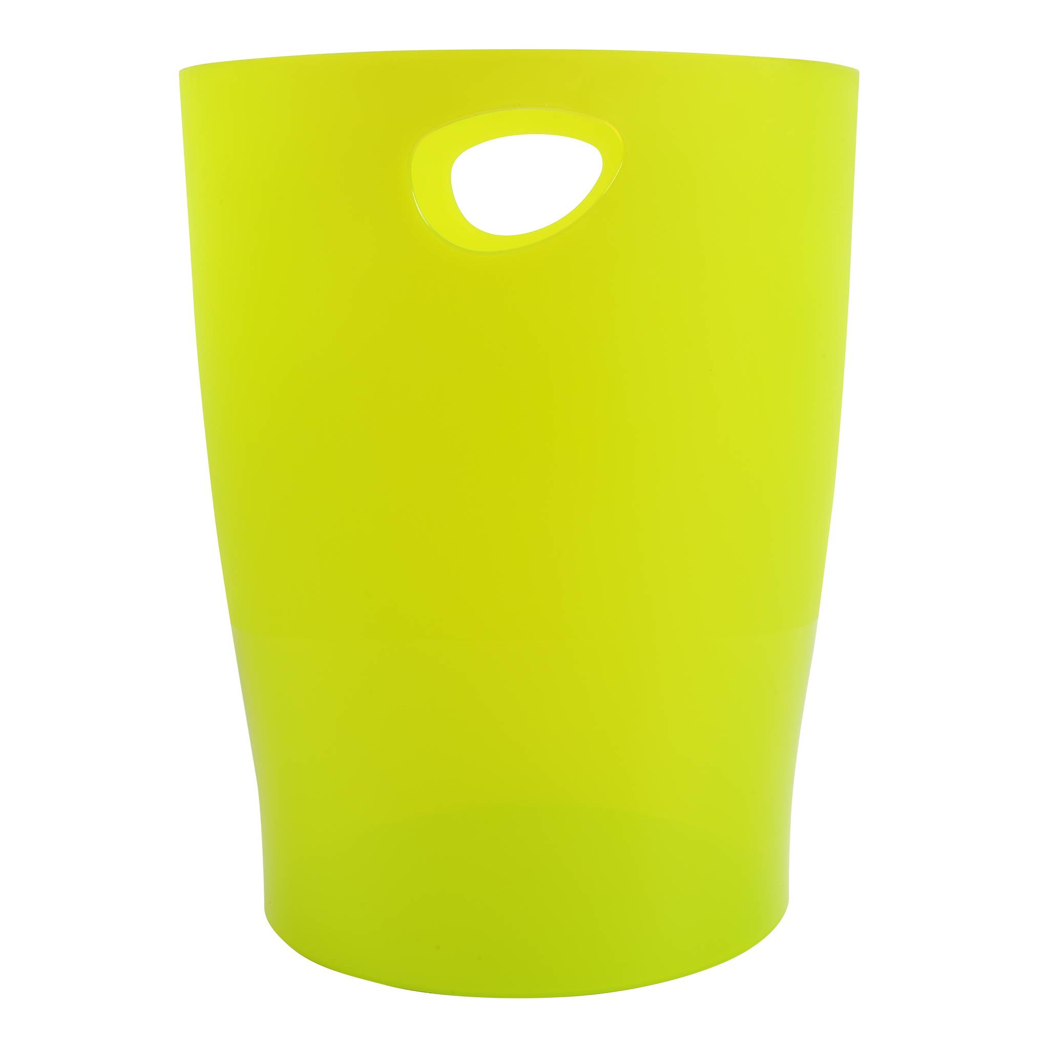 Exacompta 8x Papierkorb Ecobin, 15 Liter, Chromaline - Anisgrün - 45381D