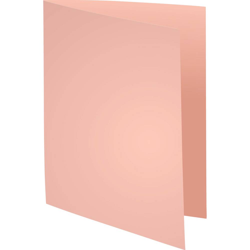 Exacompta 5x Pack 100 Aktendeckeln Recycling 220g A4 - Rosa - 410003E