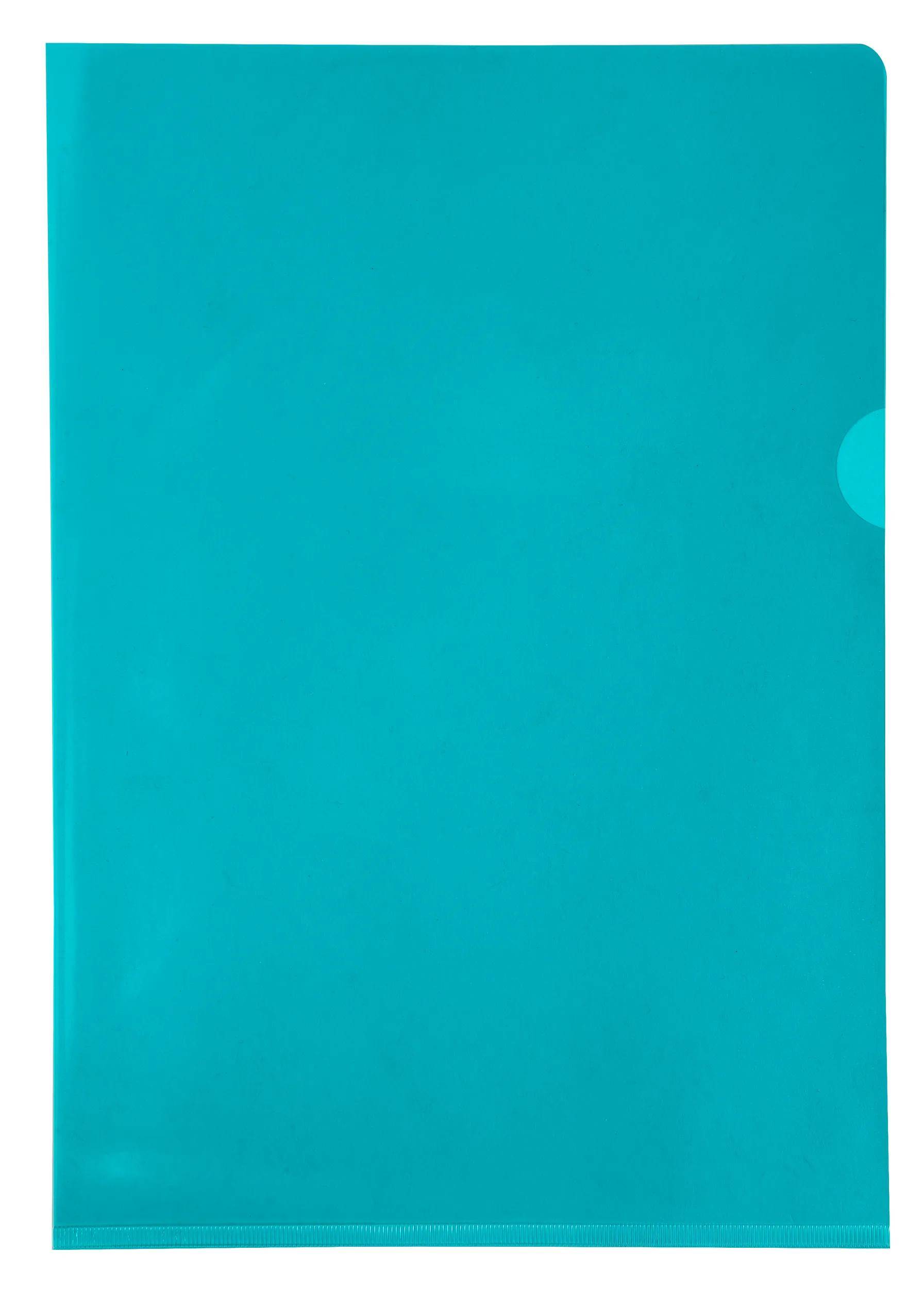Exacompta 2x Pack 50 Aktensichthüllen glattem PVC 130µ A4 sortiert 661000E